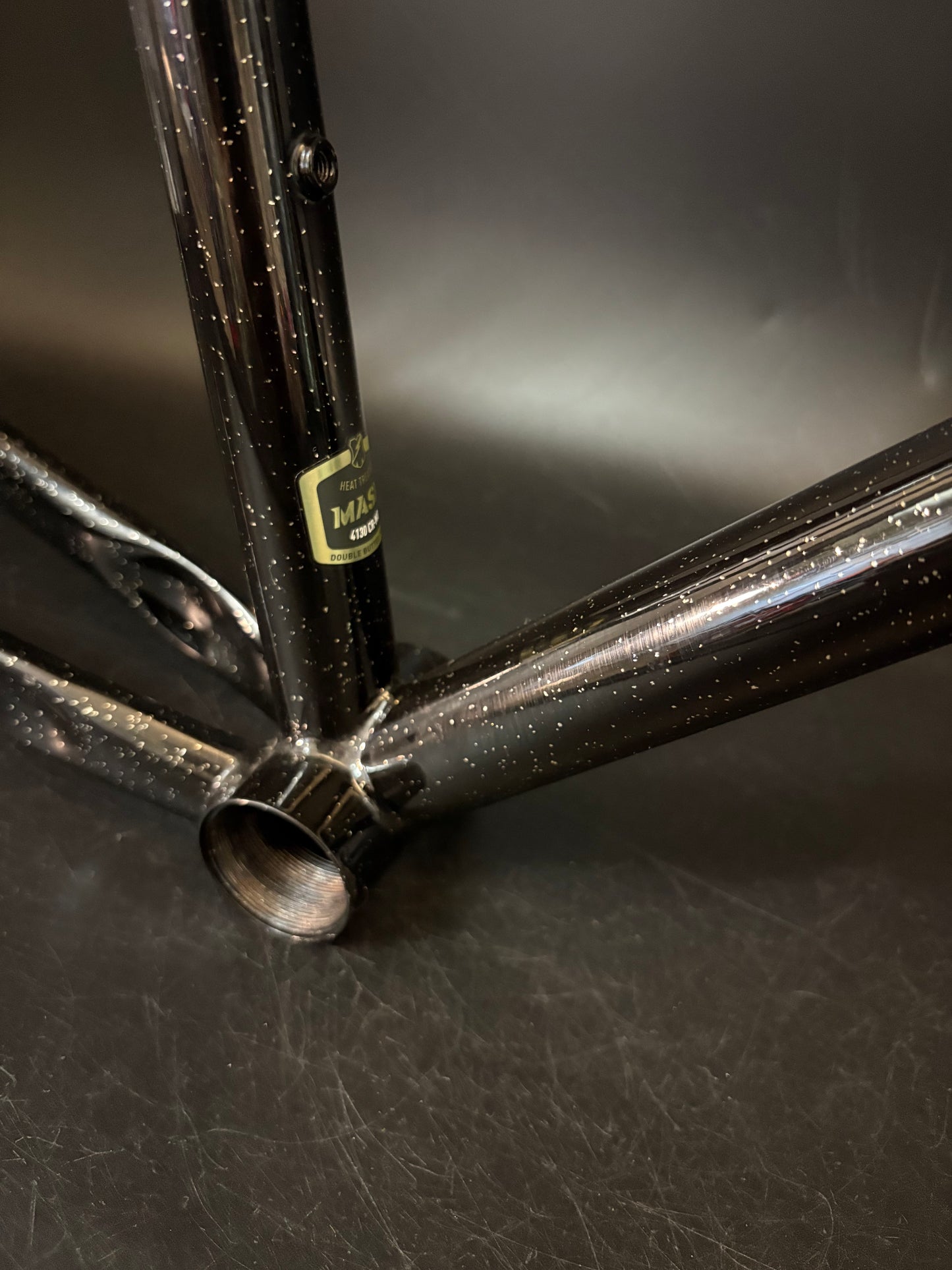 Mash Steel Frameset Black Sparkle MJS 53cm Small