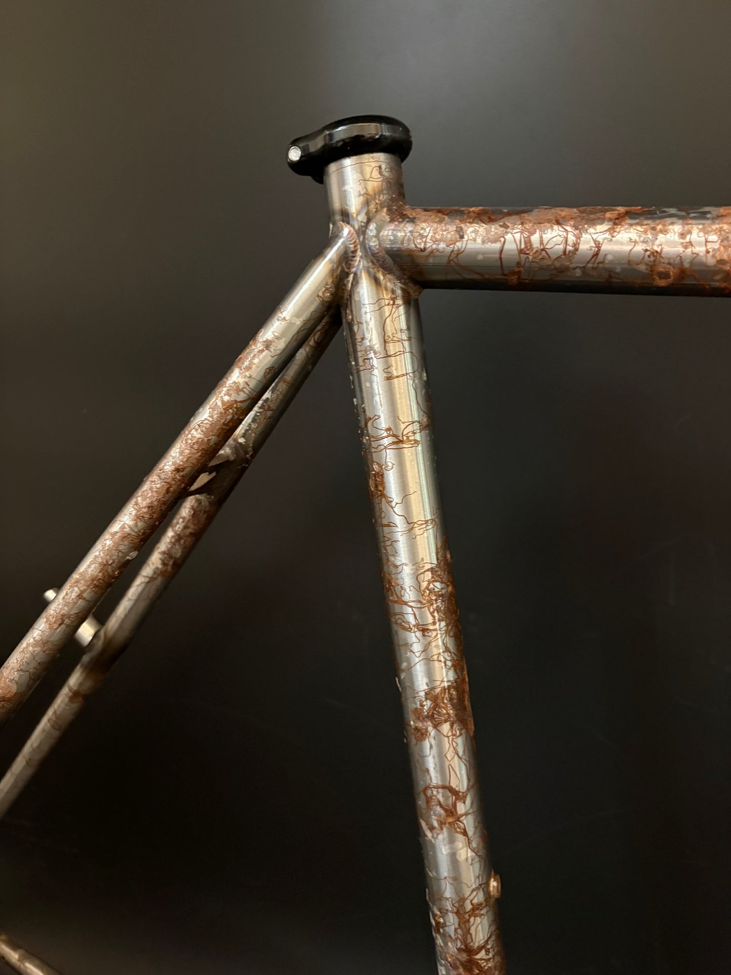 Chas’ Cinelli Mash Work Frameset Raw Prototype #1 55cm