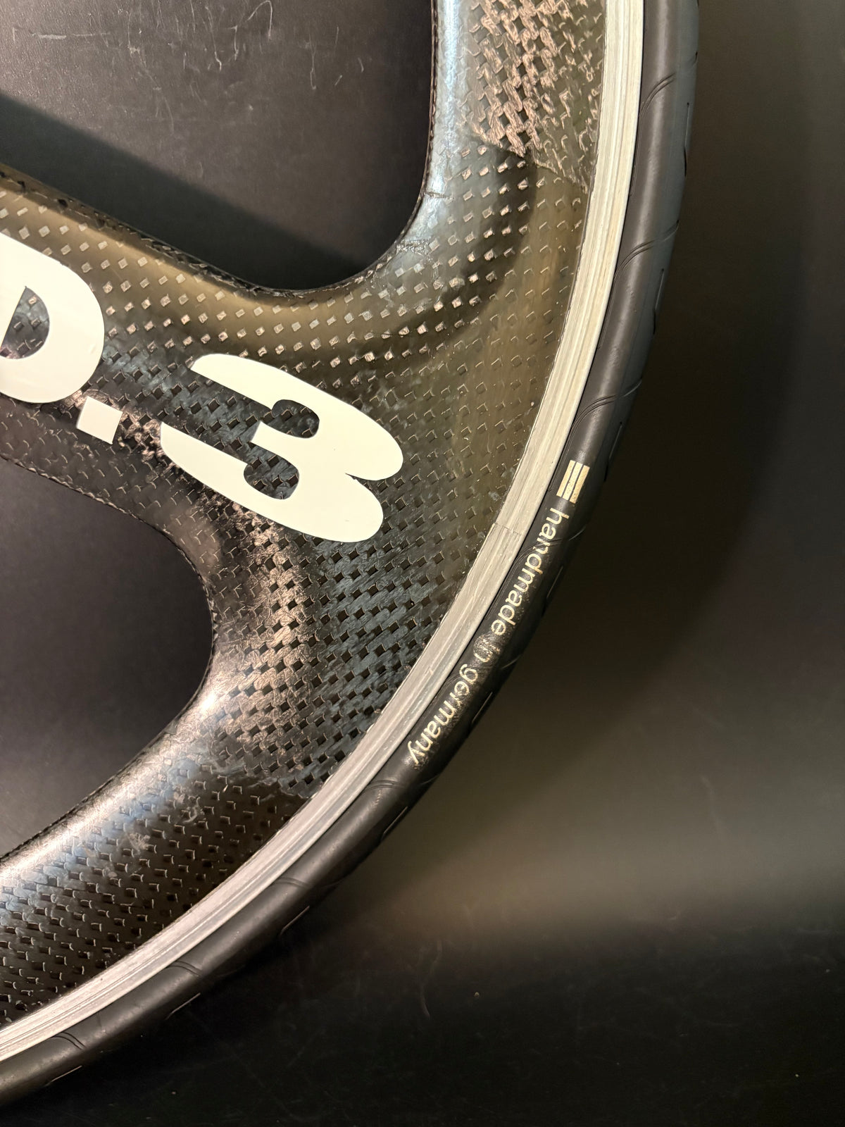 HED 3 Tri Spoke Carbon Clincher Front Wheel