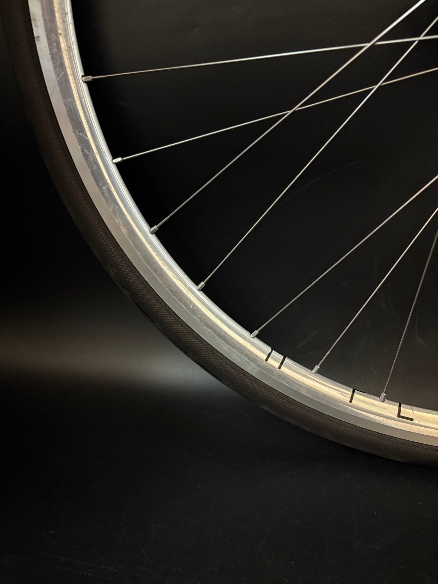 H Plus Son Archetype Silver / Dura Ace 7600 Wheelset 32h