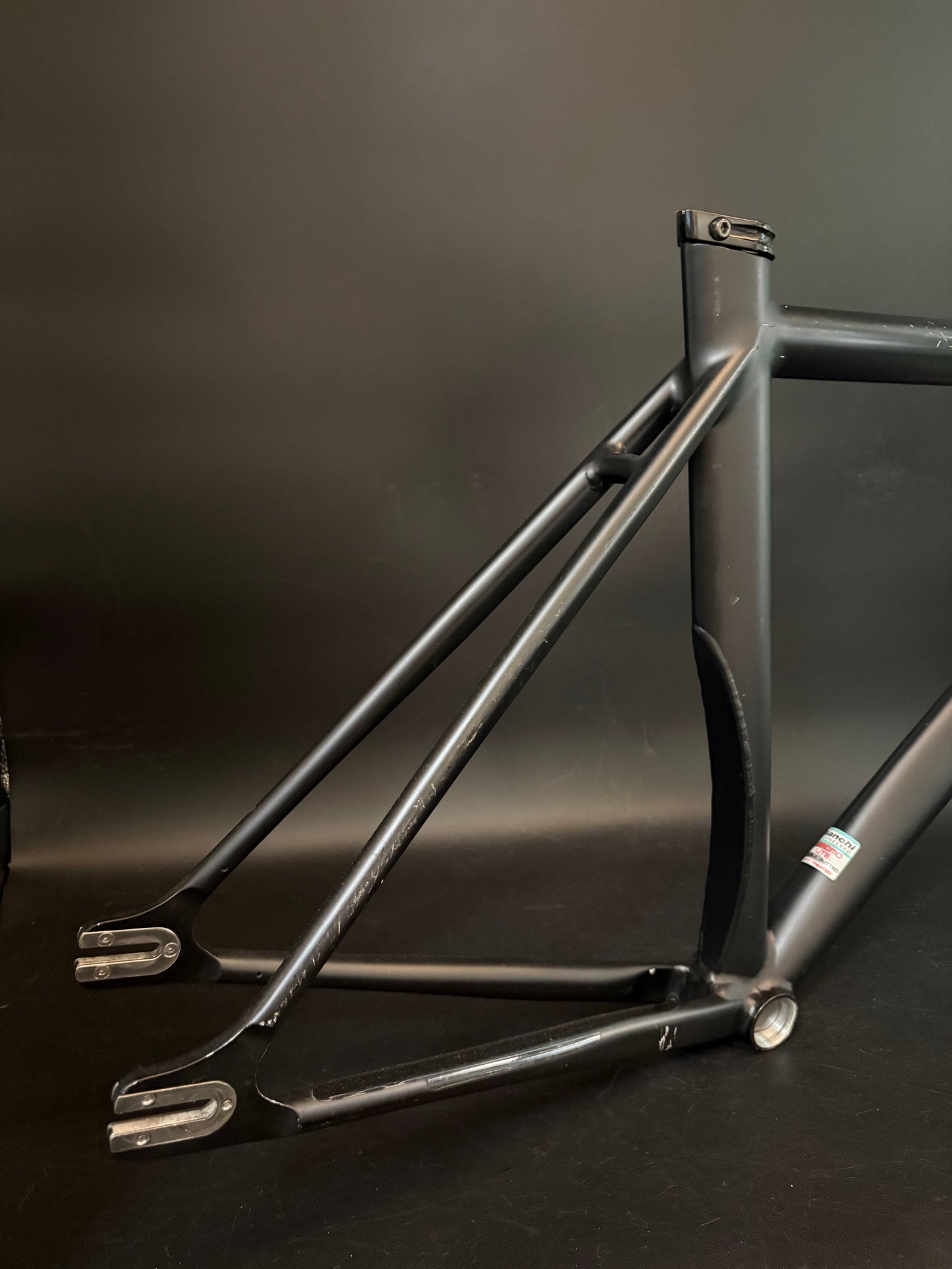 Bianchi Super Pista Frameset Black 49cm
