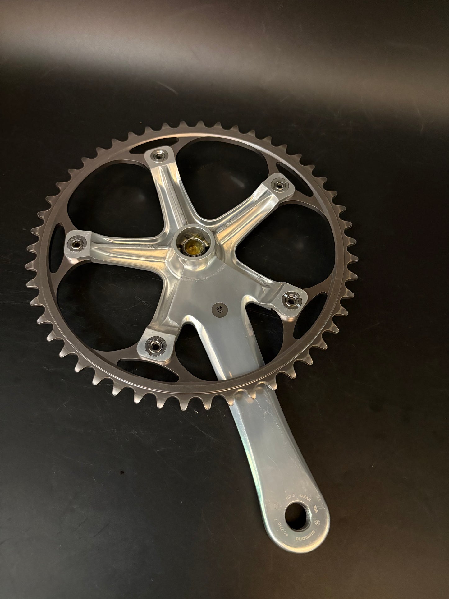 Dura Ace 7710 Crankset Silver 167.5mm 50t
