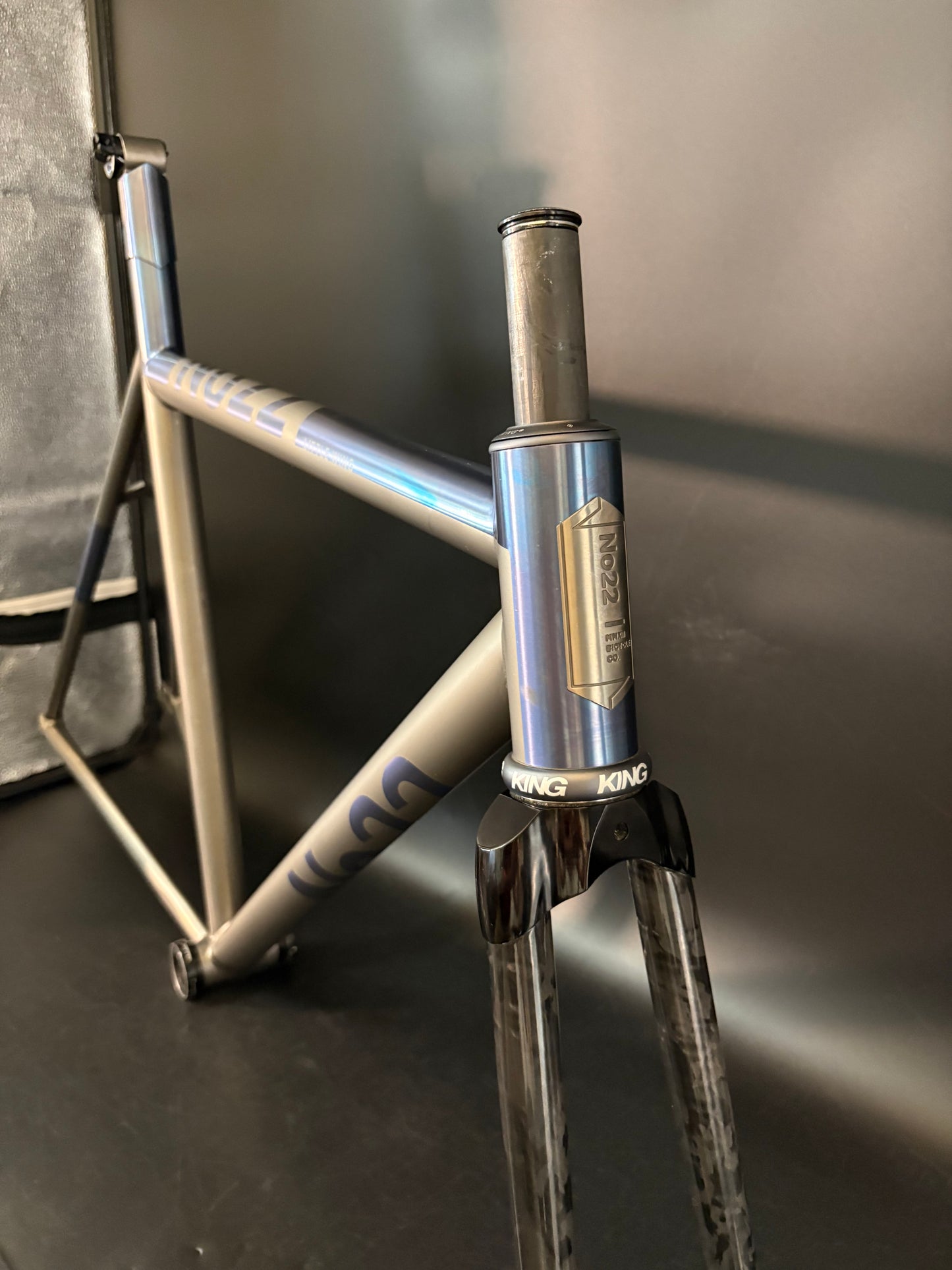 No. 22 Little Wing Frameset Titanium 52cm TT