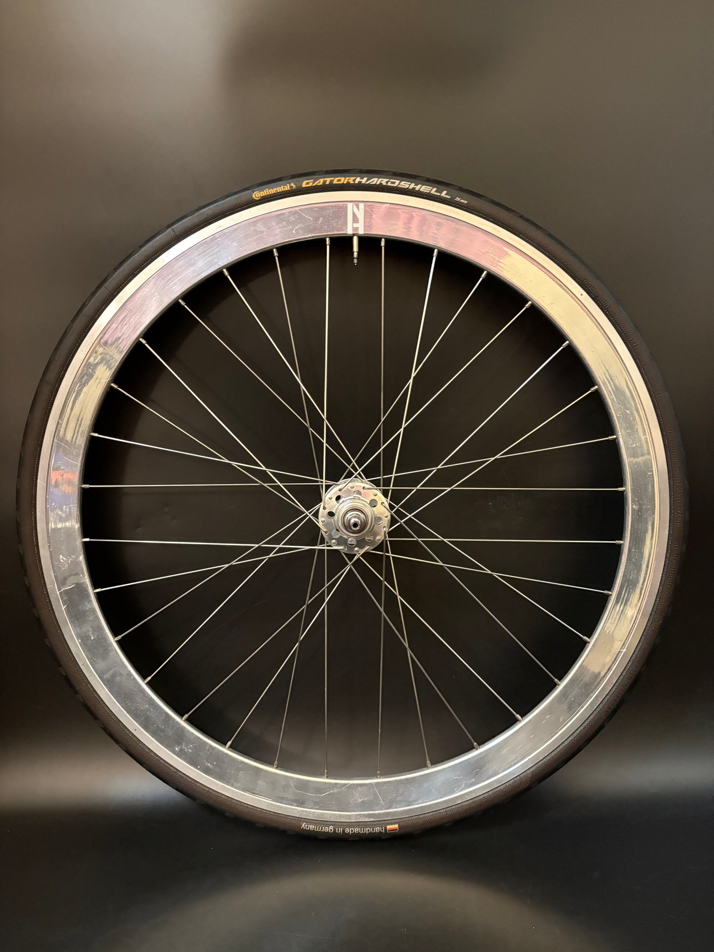 H Plus Son SL42 Silver / Velo Orange Grand Cru Wheelset 32h