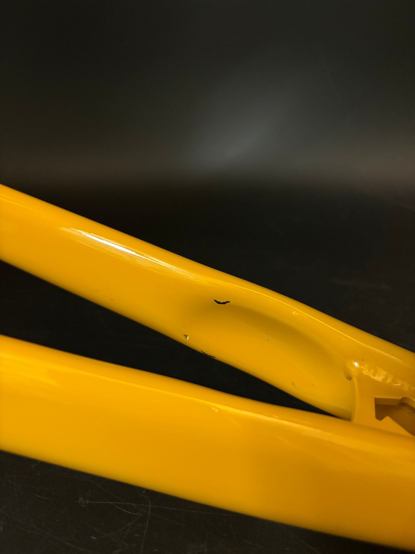 Brooklyn Machine Works Gangsta Track v4 Frameset Yellow Medium