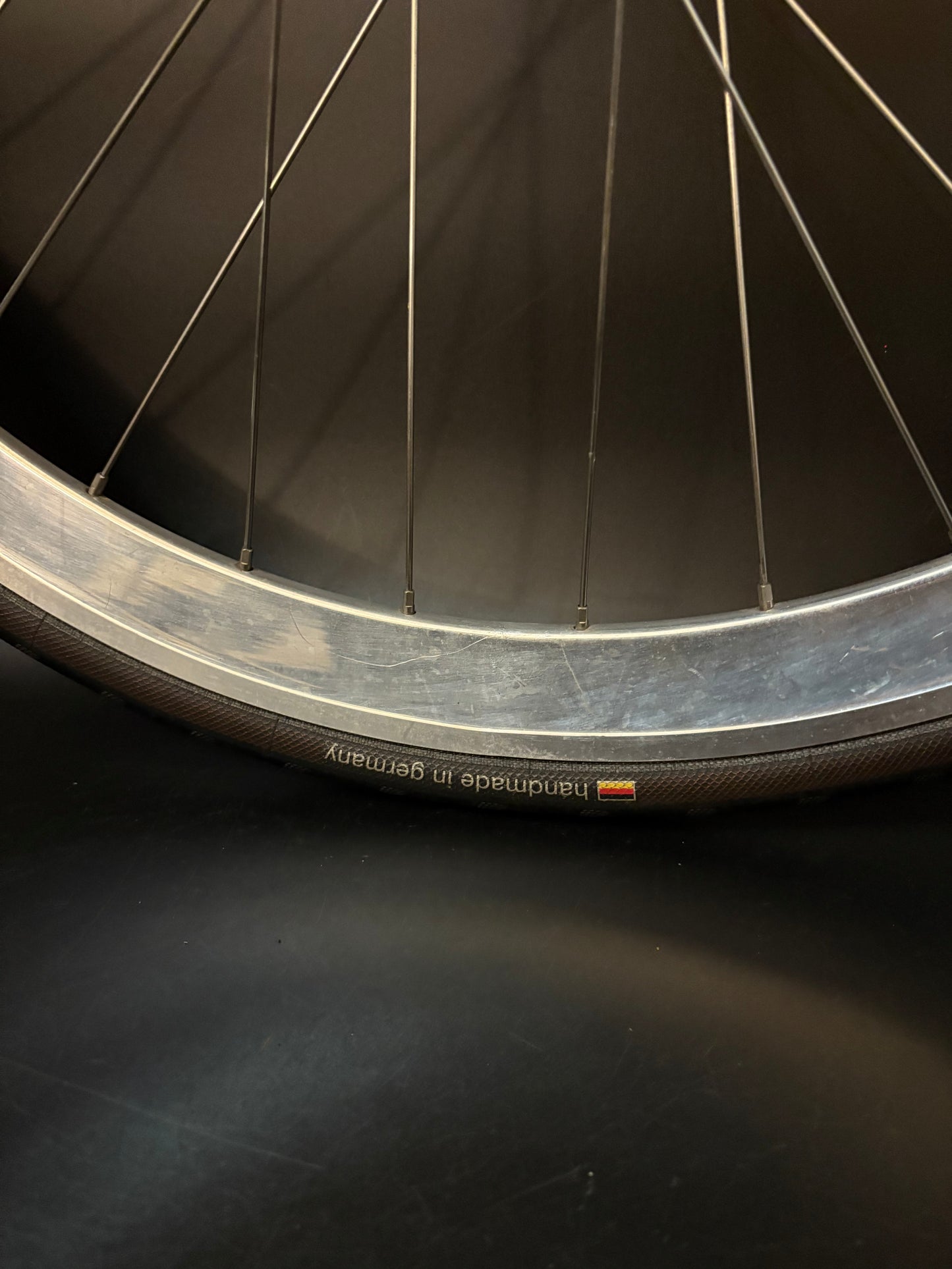 H Plus Son SL42 Silver / Velo Orange Grand Cru Wheelset 32h