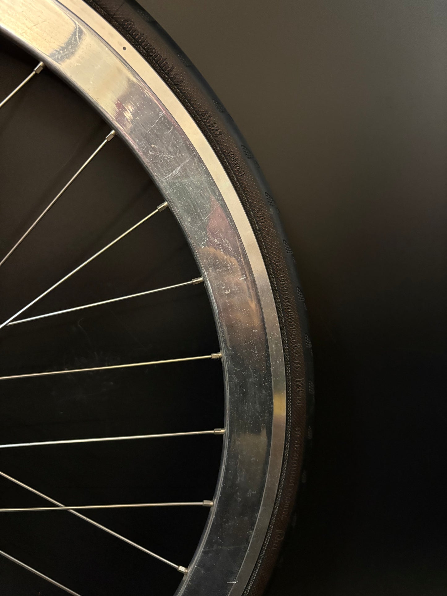 H Plus Son SL42 Silver / Velo Orange Grand Cru Wheelset 32h