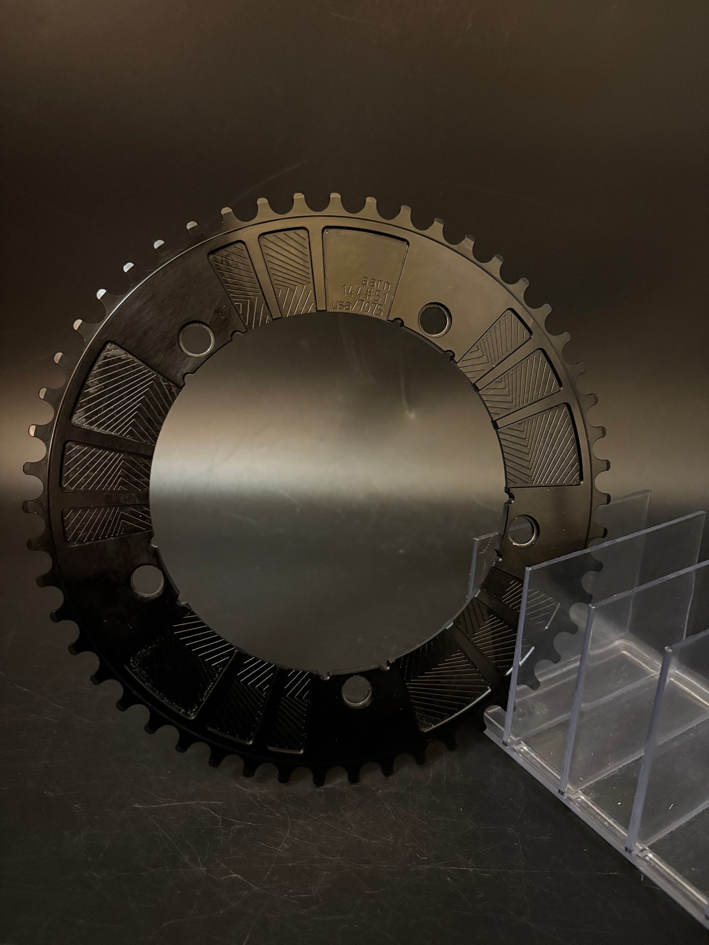 Aarn 15 Panel Chainring Black 51t