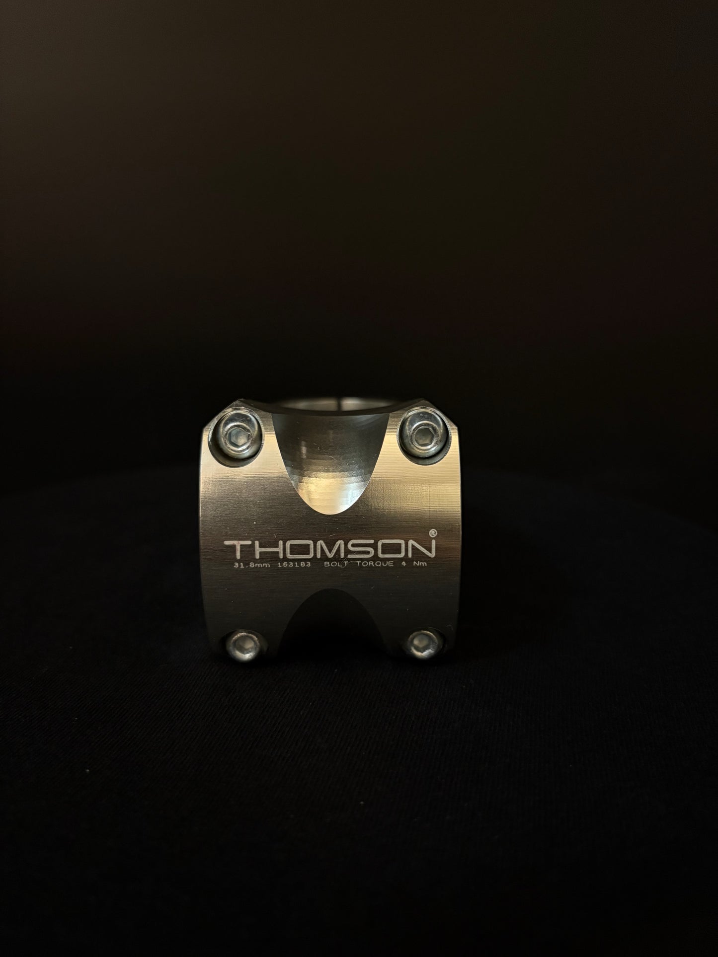 Thomson X4 Stem Silver 40mm 31.8 0deg