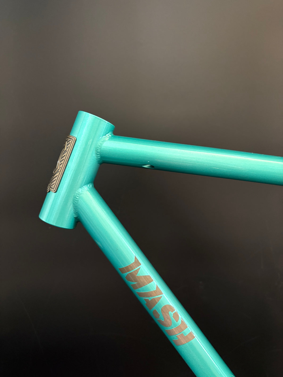 Mash Steel Frameset Teal/Raw 53cm