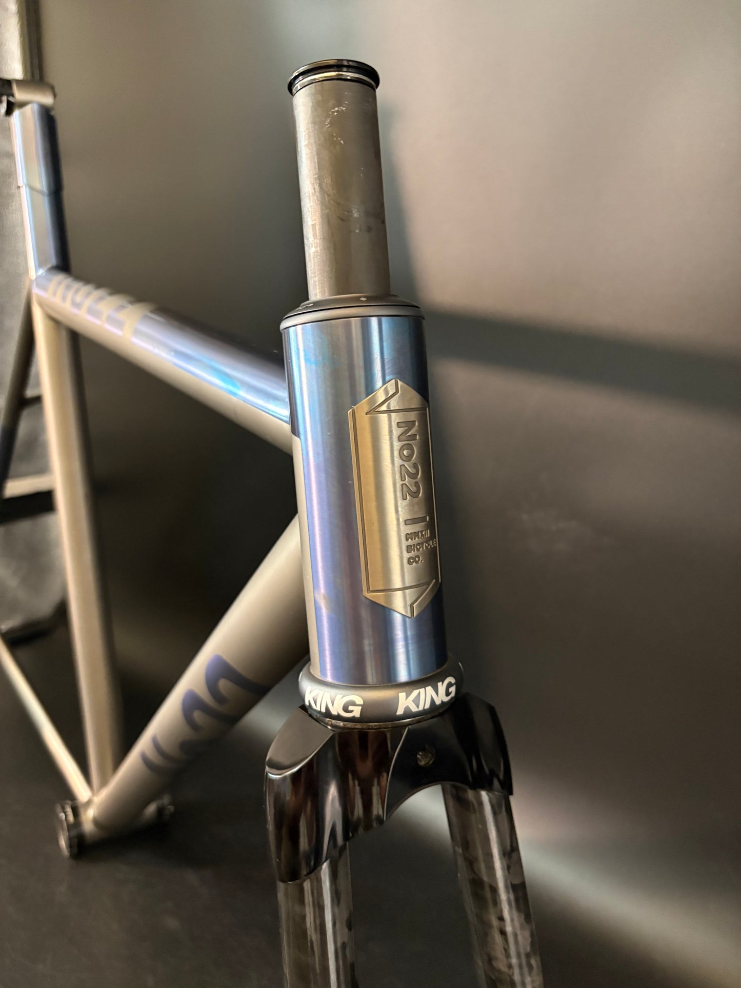 No. 22 Little Wing Frameset Titanium 52cm TT