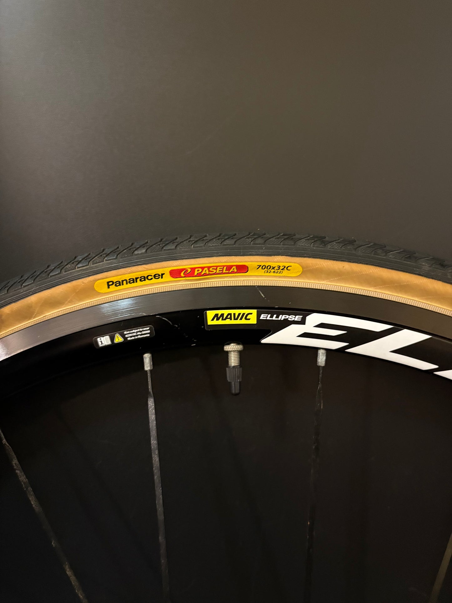 Mavic Ellipse Wheelset Black 20h