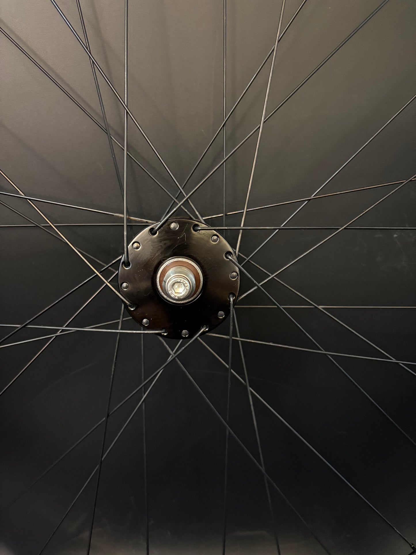 H Plus Son Archetype / Phil Wood HF Black Wheelset 32h