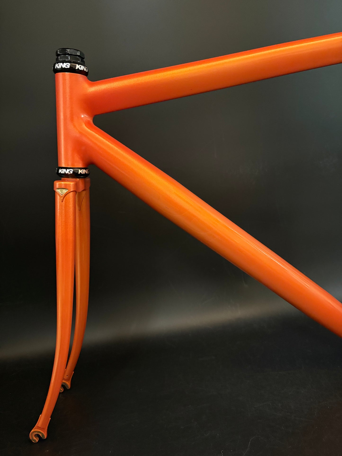 Superb Sprint Frameset Orange 56cm ST 54cm TT