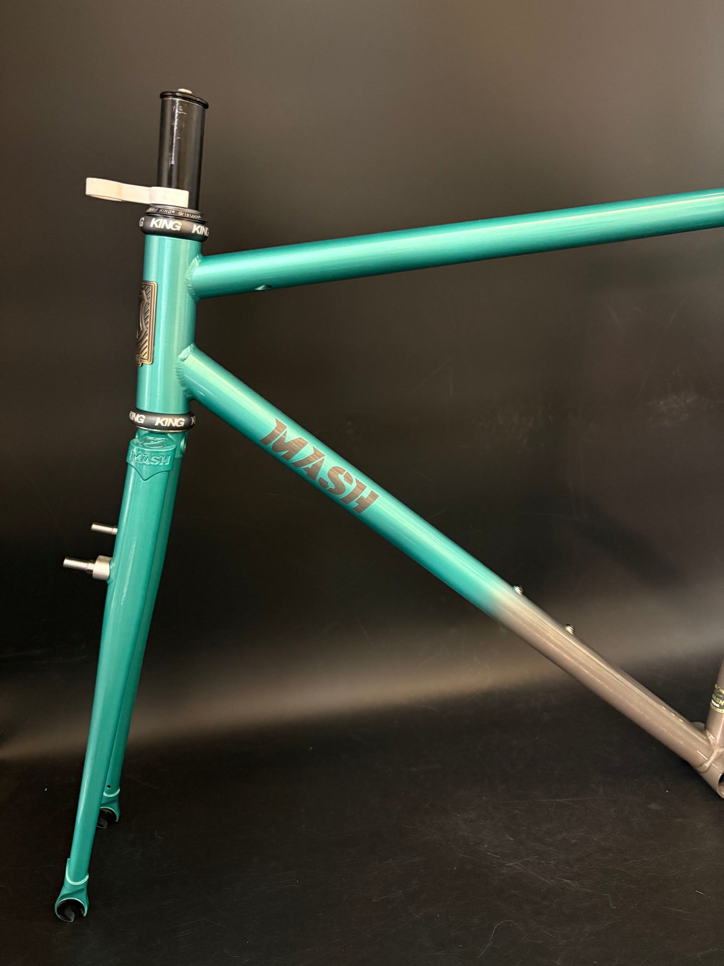 Mash Steel Frameset Teal/Raw 55cm Medium
