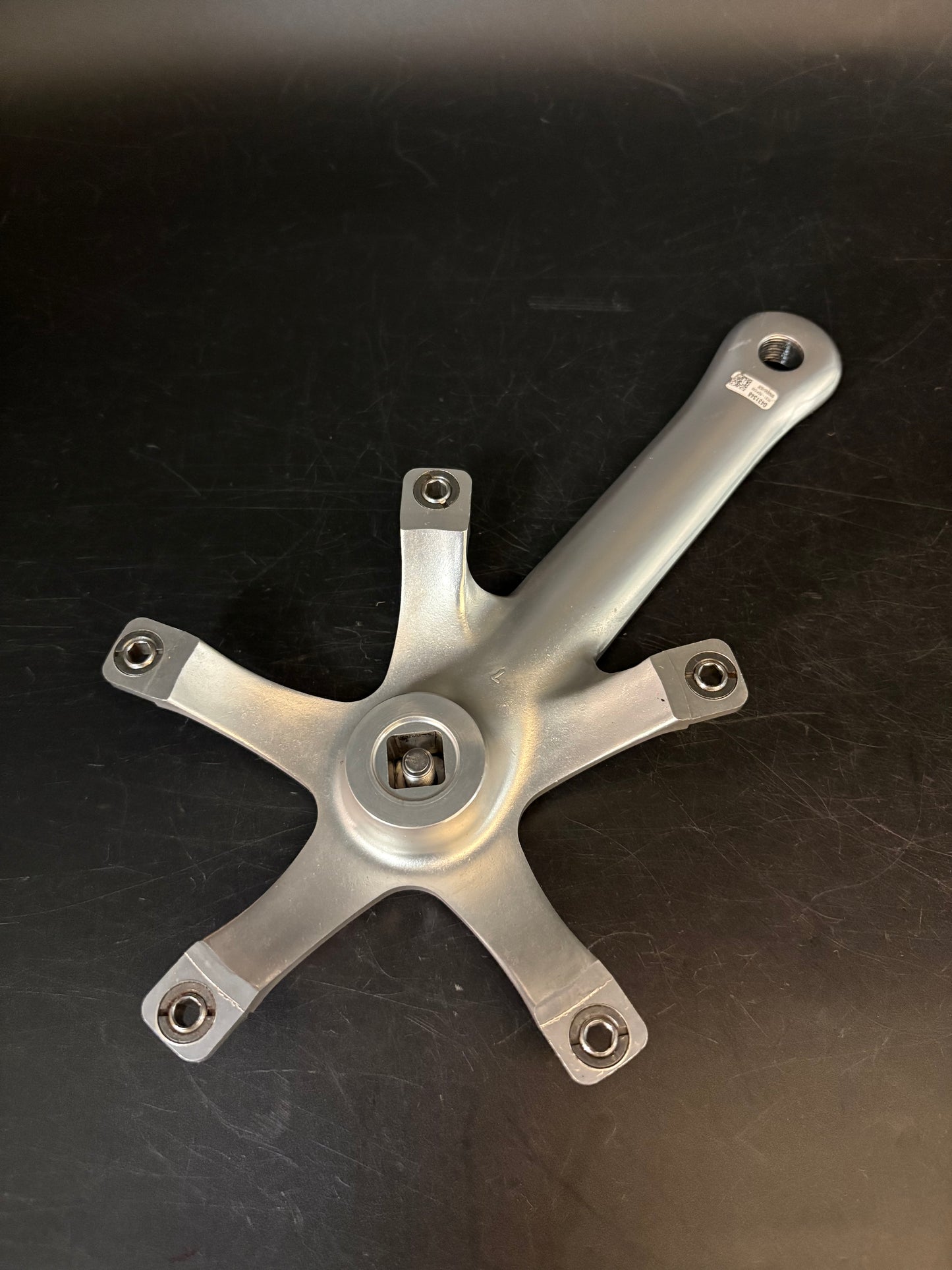Campagnolo Record Pista Cranks Silver 165mm