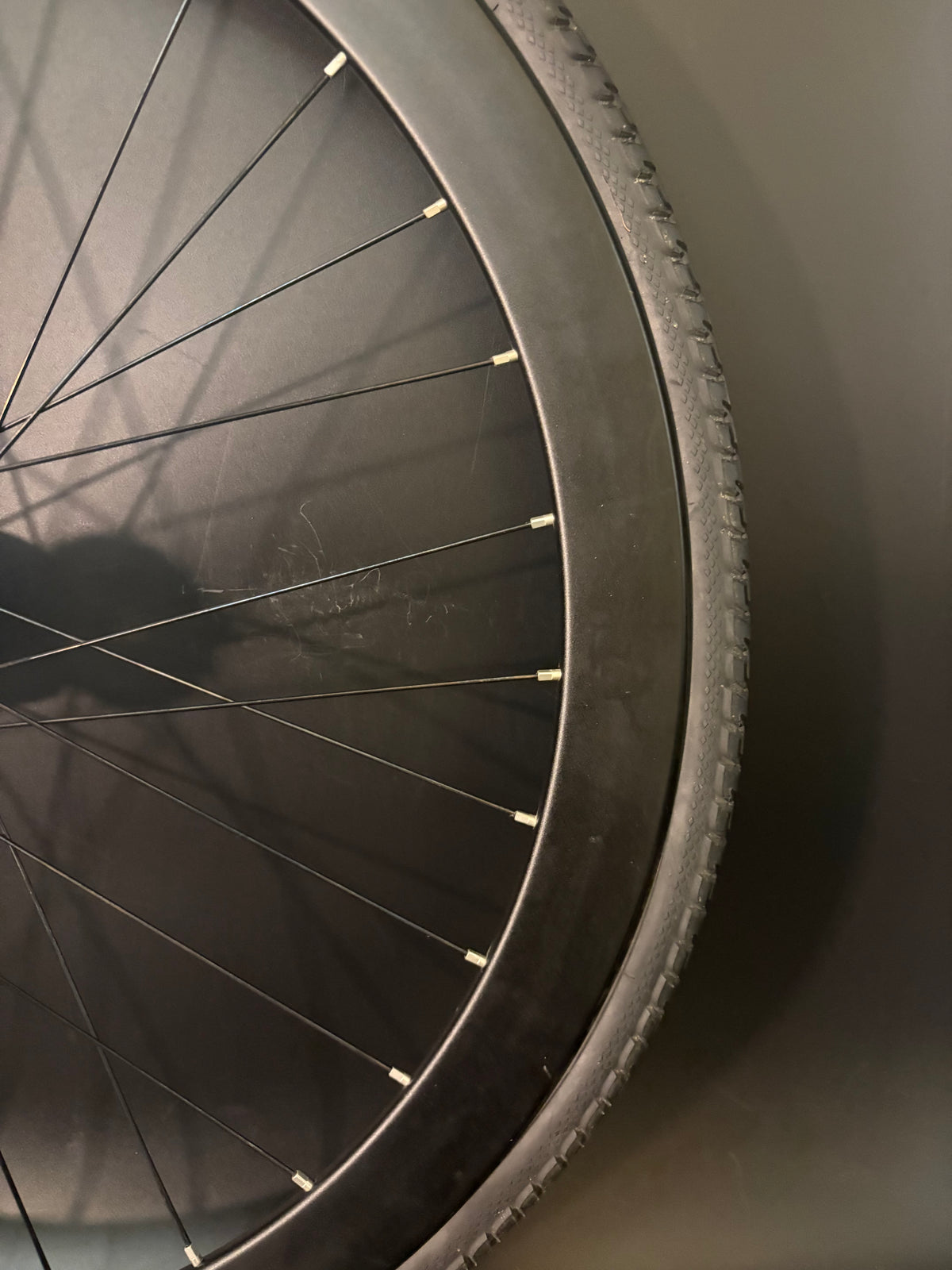 H Plus Son Formation Face / Dura Ace 7600 Rear Wheel Black 32h