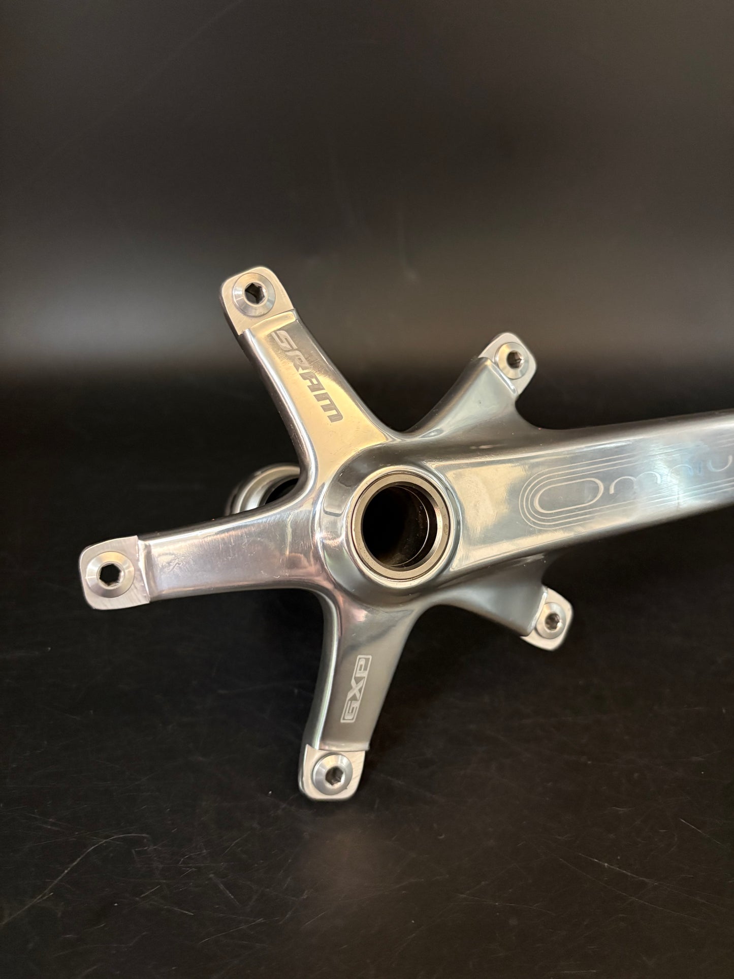 Sram Omnium Cranks Silver 165mm #1