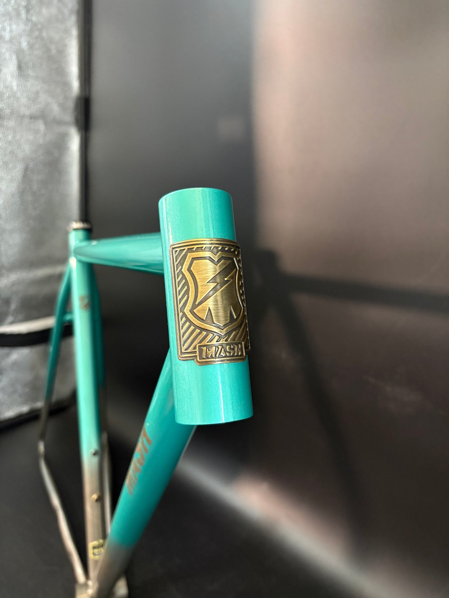 Mash Steel Frameset Teal/Raw 53cm