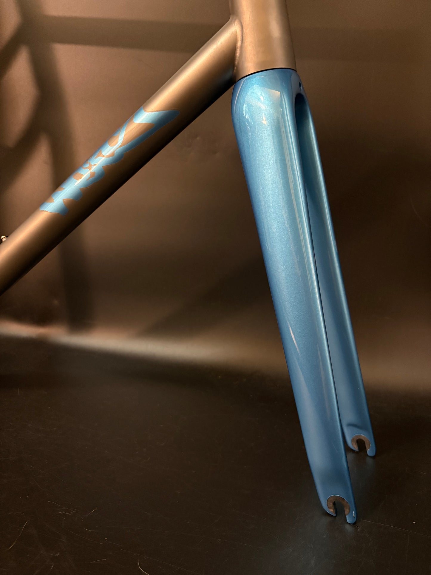 NEW Weis Hammer Ti Track Frameset Titanium Custom Finishing 55.5cm TT 71cm ST center