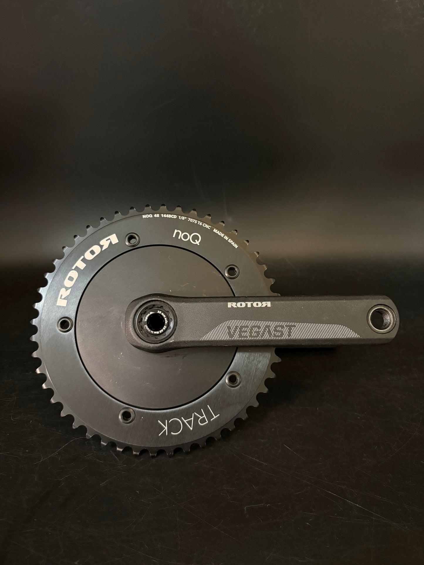 Rotor Vegast Crankset Black 165mm 48t