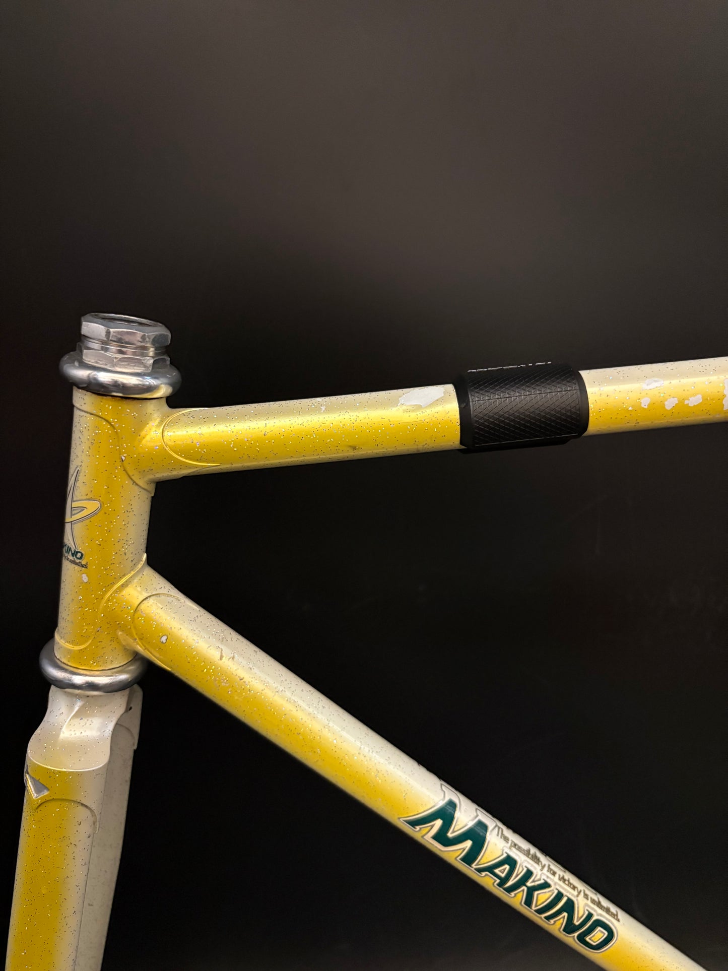 Makino NJS Frameset Yellow Fade 52cm ST 52.5cm TT