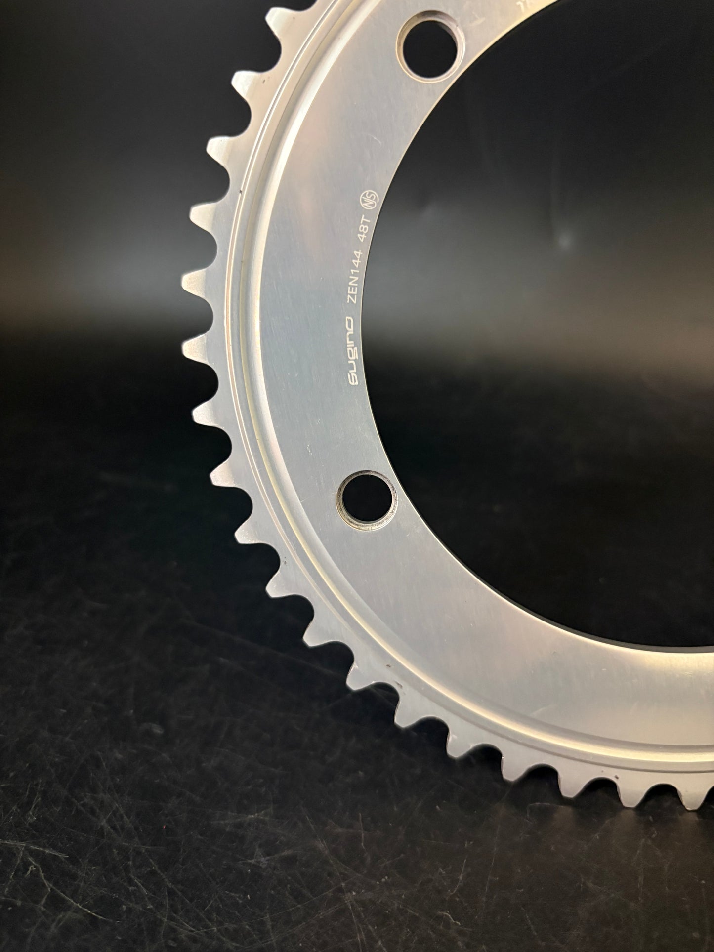 Sugino Zen Chainring Silver 48t
