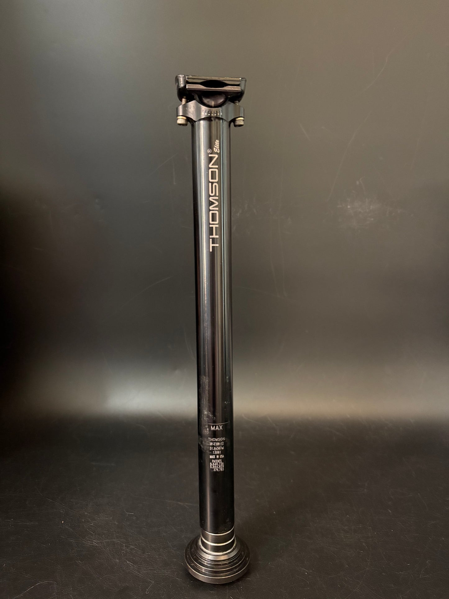 Thomson Elite Seatpost Black 31.6 367mm