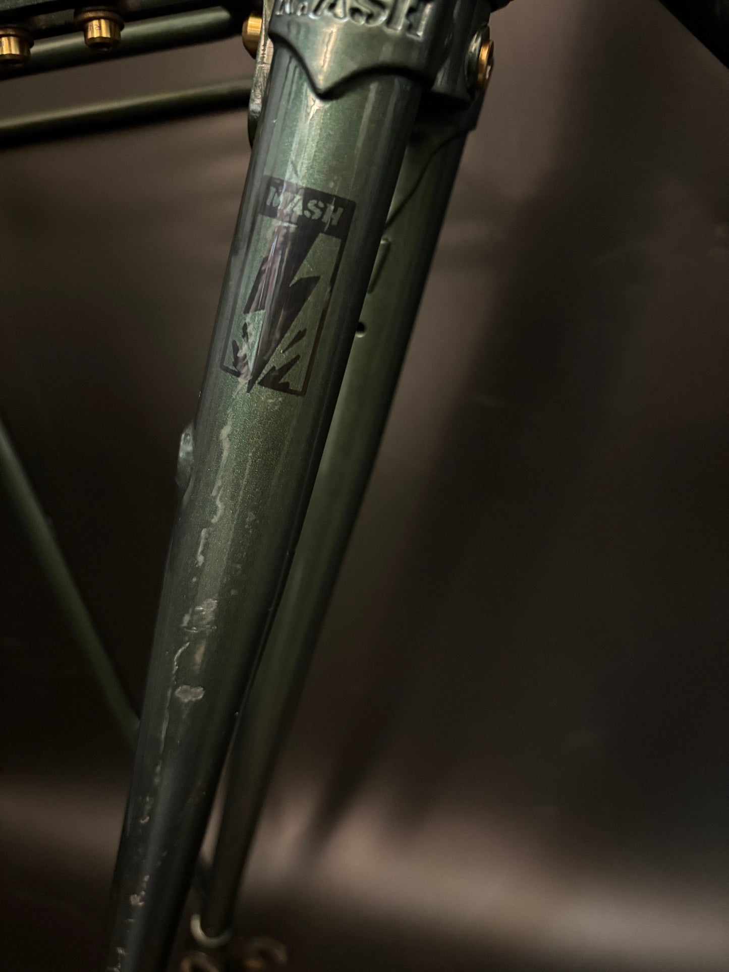 Mash Steel Frameset Green 55cm w/ Mash Rack + Camo ILE x Mash Rack Bag