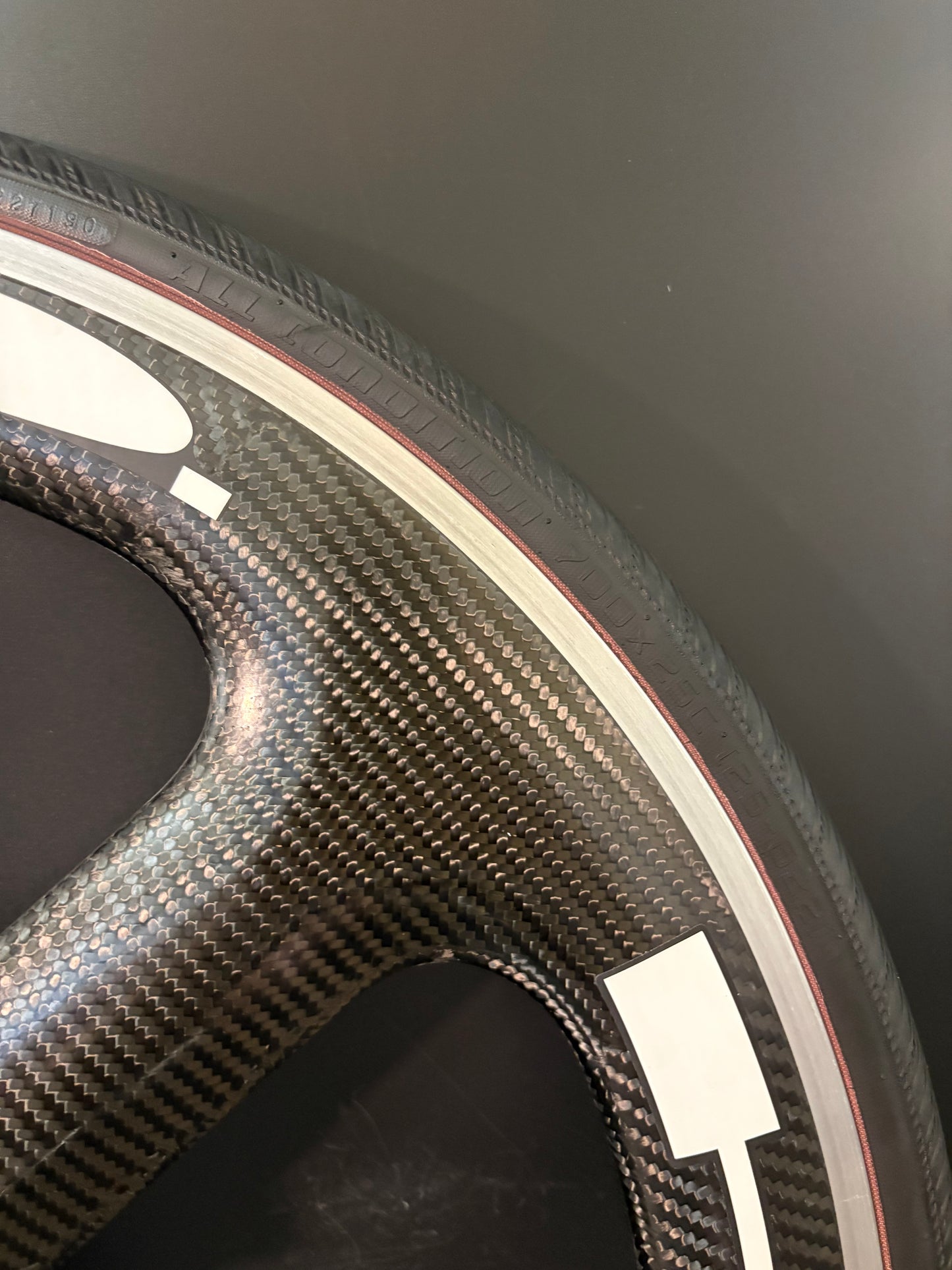 HED H3+ Tri Spoke Front Wheel Carbon Clincher