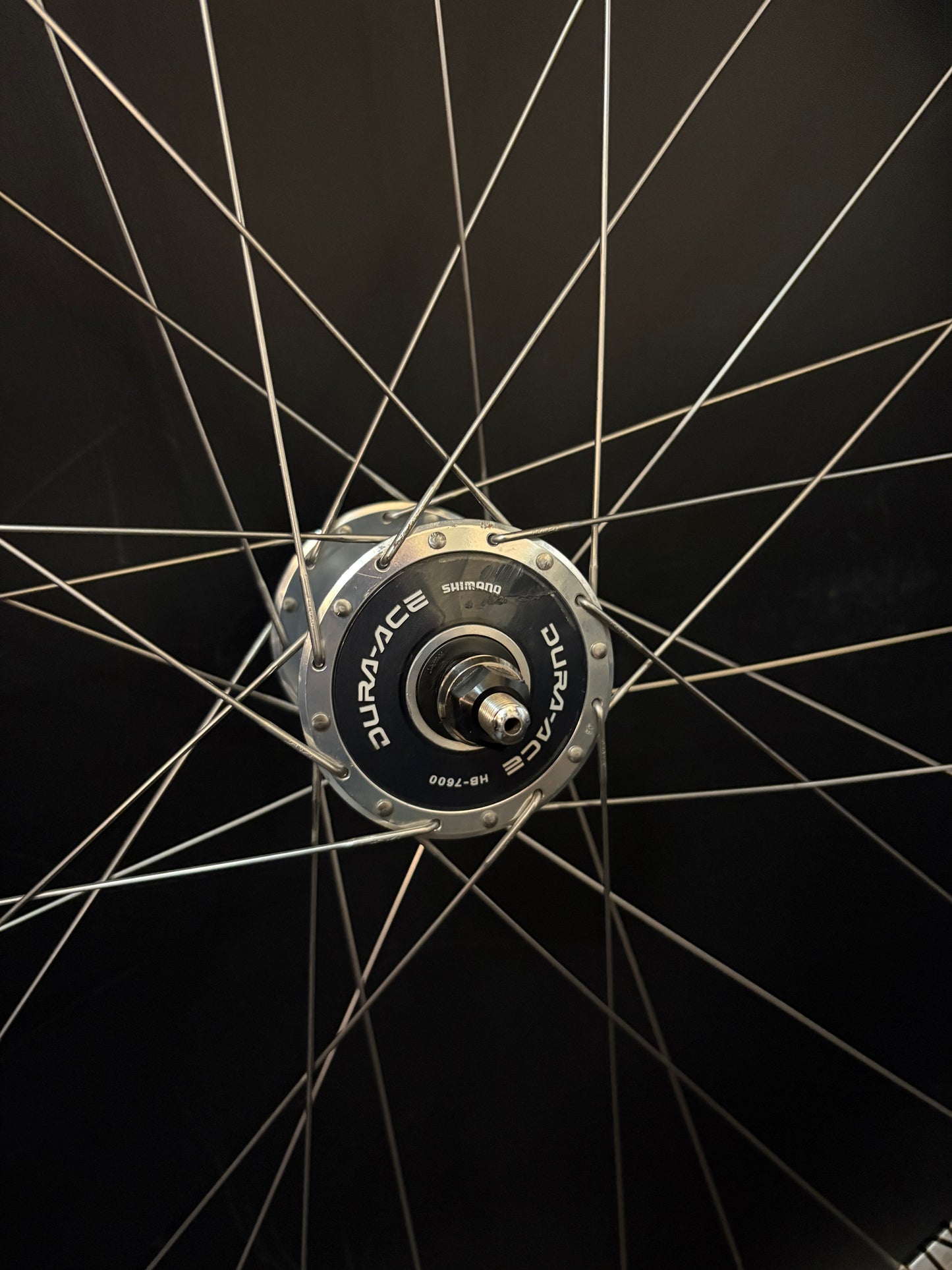 H Plus Son Archetype Silver / Dura Ace 7600 Wheelset 32h