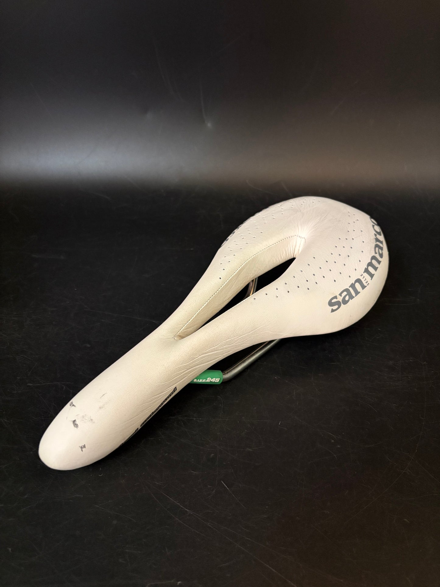 San Marco Zoncolan Saddle White