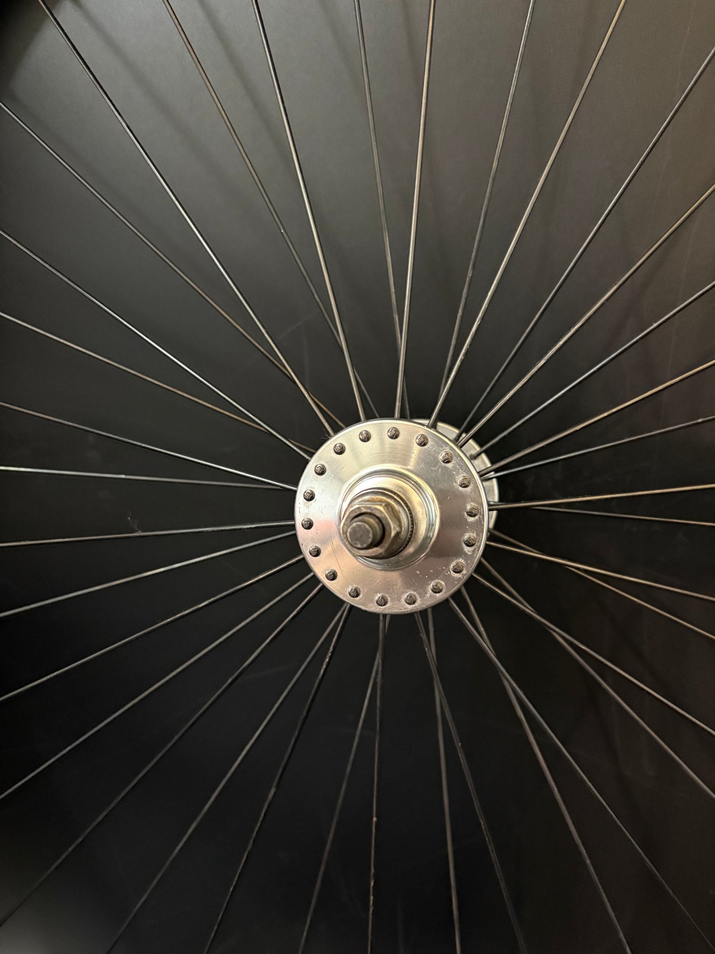 Deep V Machined Black / Surly Wheelset 36h