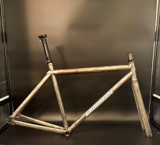Brooklyn Machine Works Gangsta Track v1 Frameset Raw 54cm