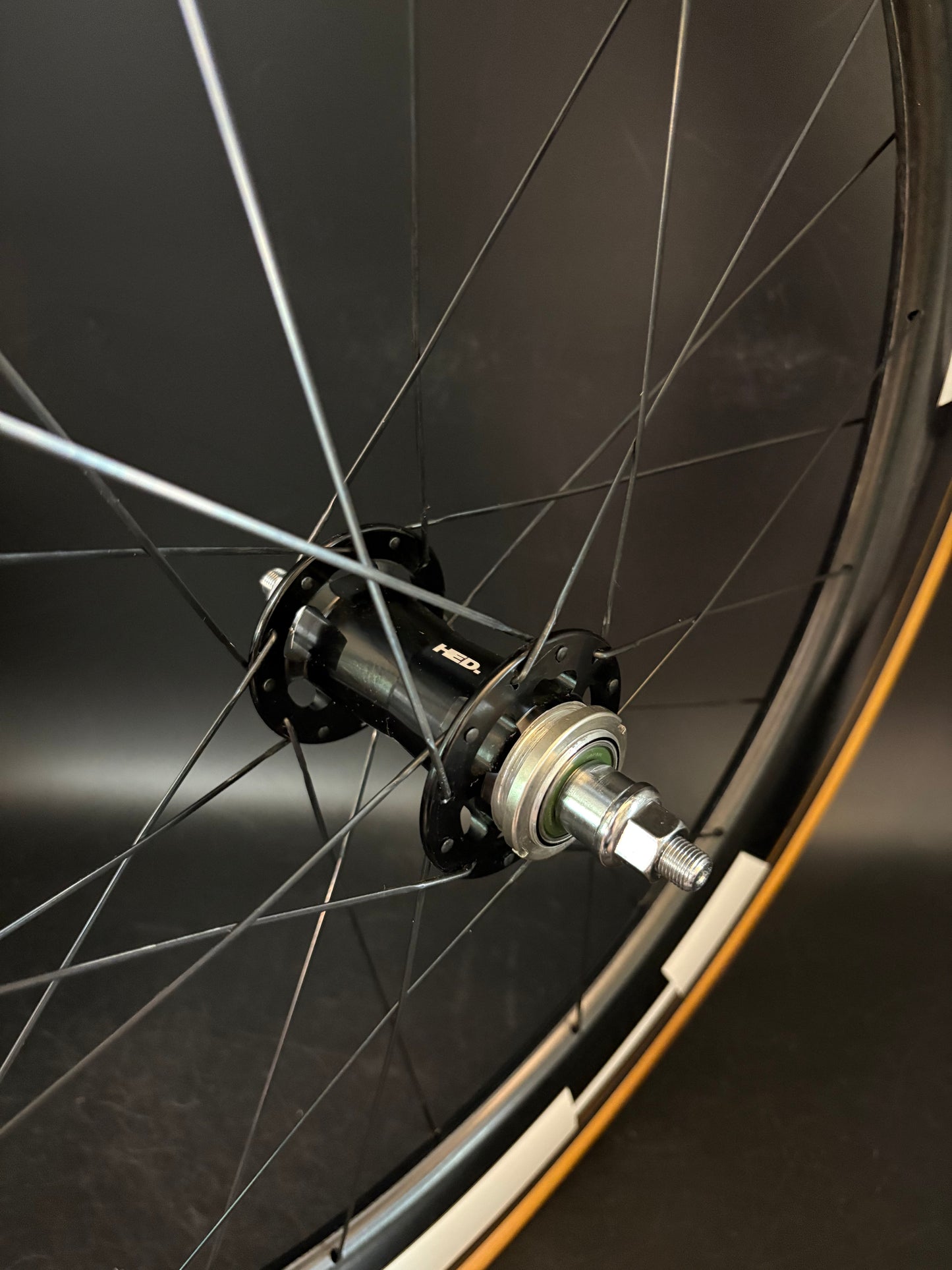 HED Jet RC9 Black Wheelset Carbon Clincher 24h