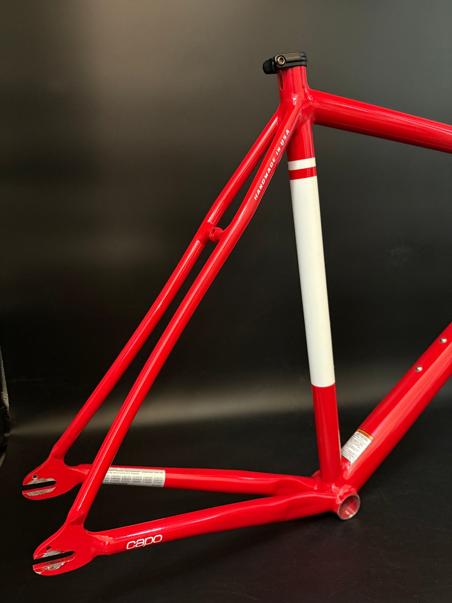 Cannondale Capo Frameset Red 56cm