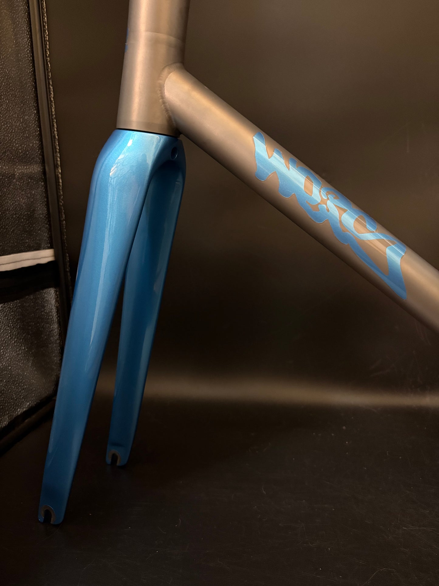 NEW Weis Hammer Ti Track Frameset Titanium Custom Finishing 55.5cm TT 71cm ST center