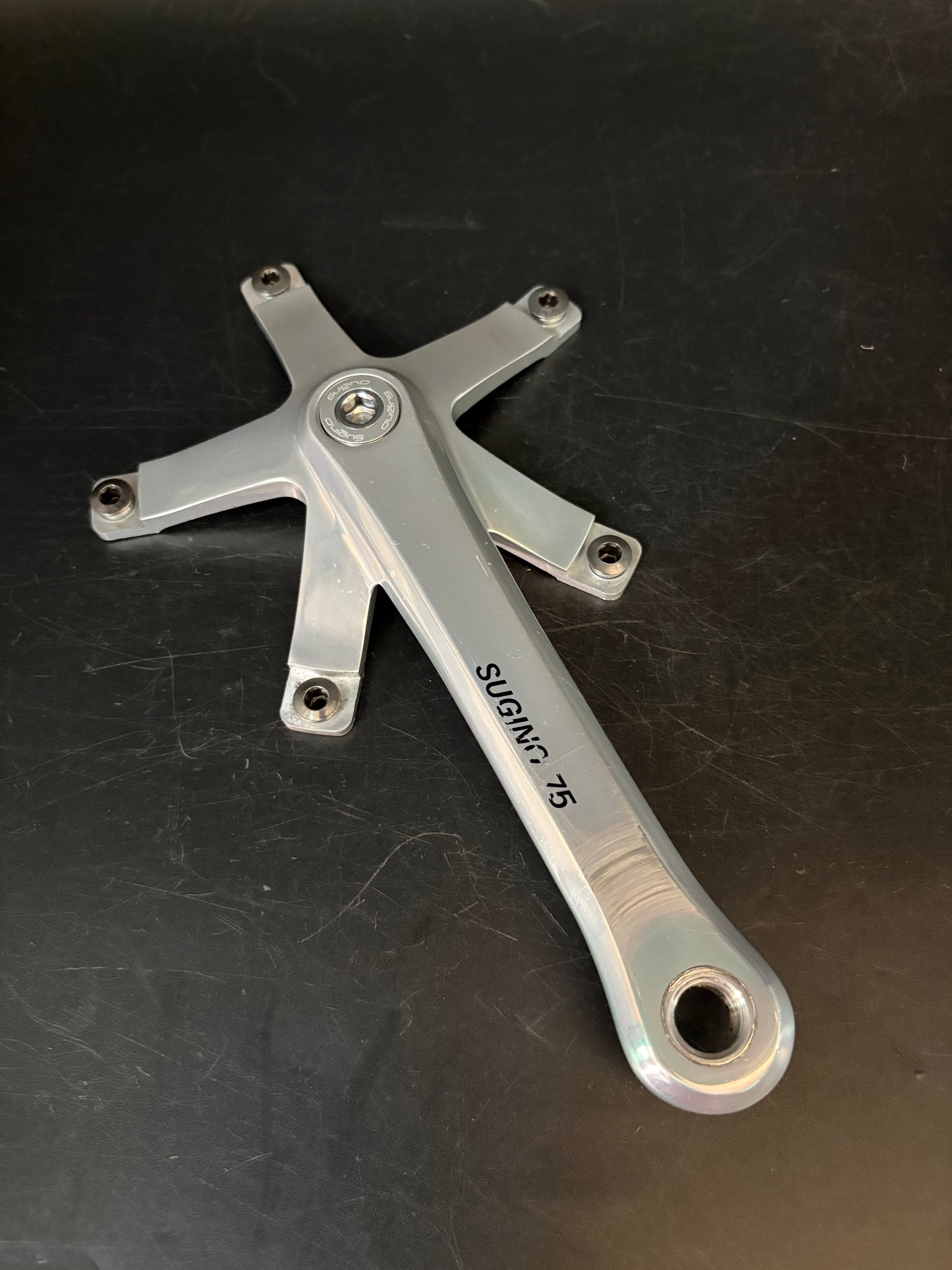 Sugino 75 Cranks Silver 165mm
