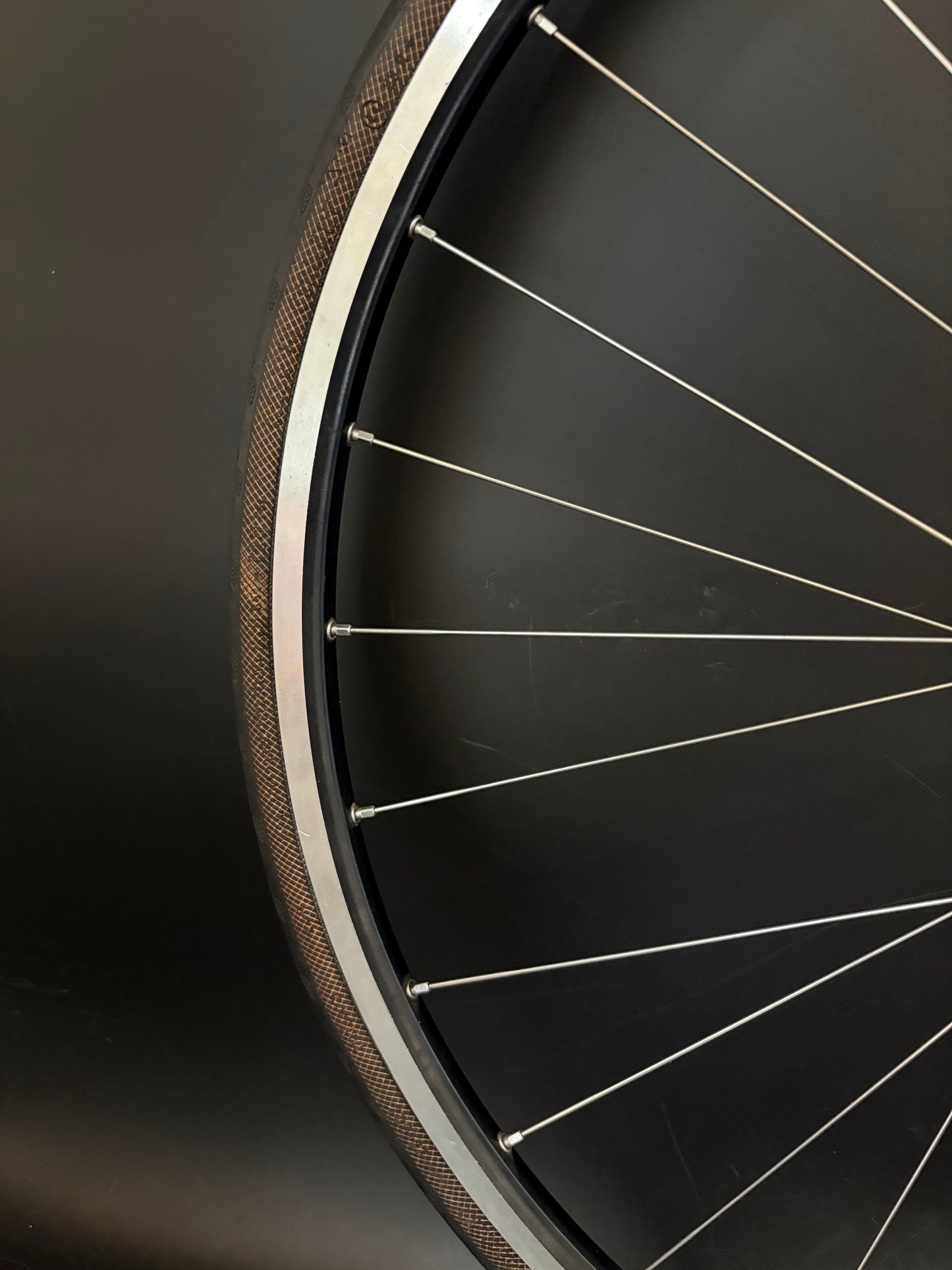 Mavic Open Pro Black / Dura Ace 7710 Wheelset 28h