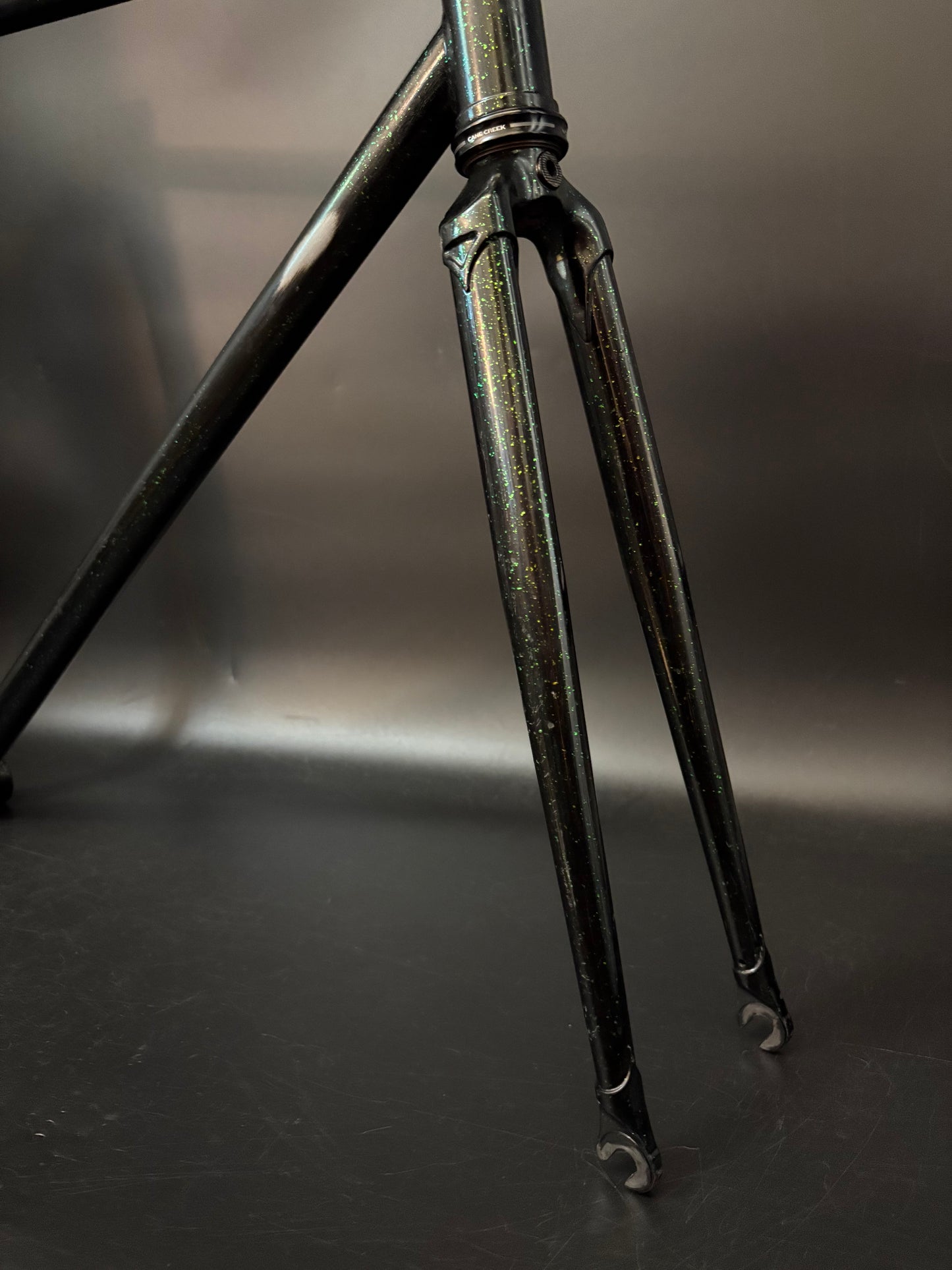 All City Big Block Frameset Green Sparkle 52cm