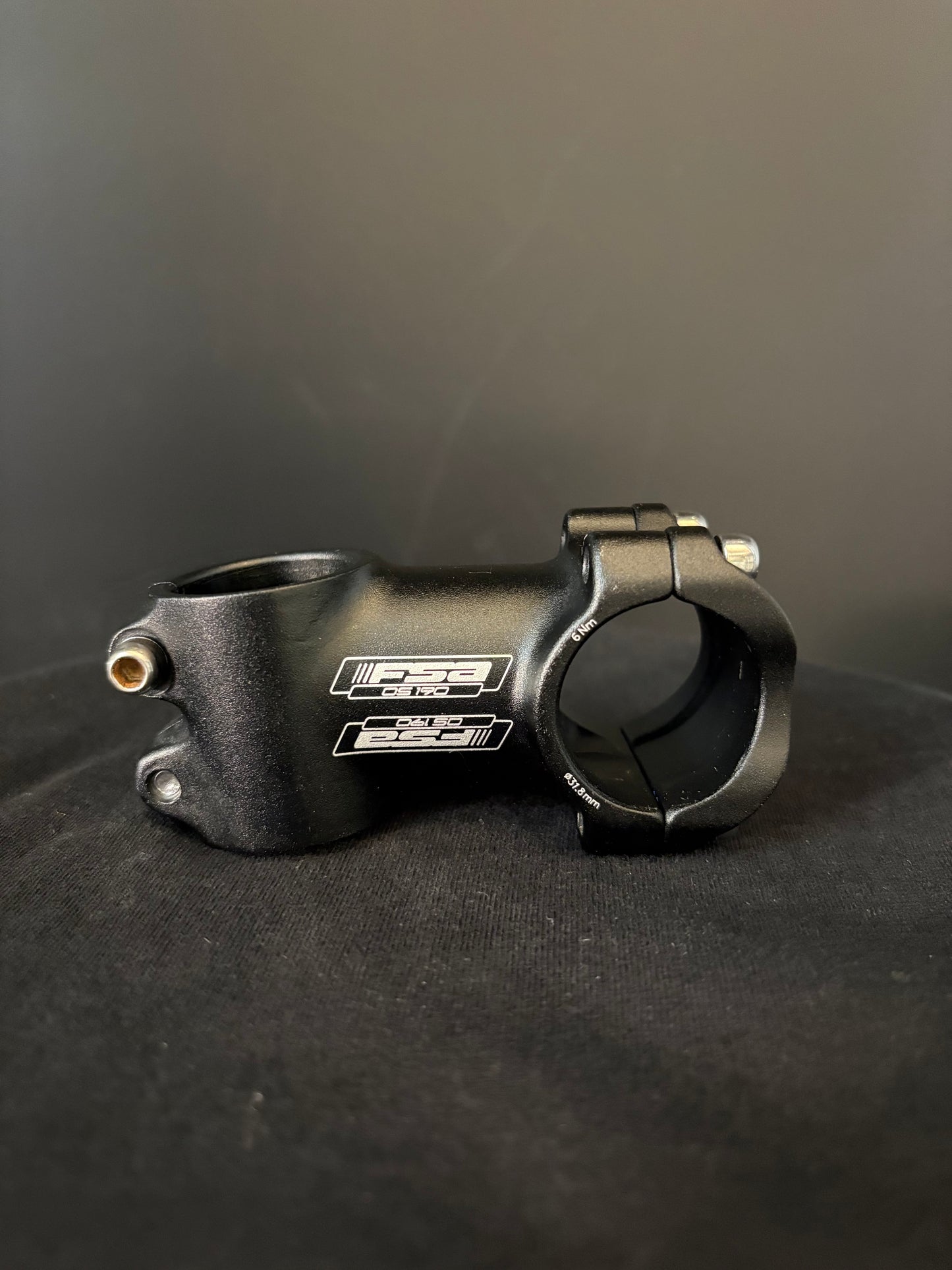 FSA OS-190 Stem Black 60mm 31.8 6deg