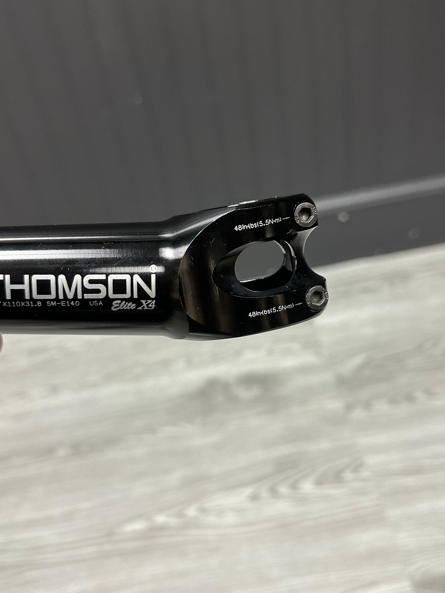 Thomson X4 Stem Black 110mm 10deg 31.8