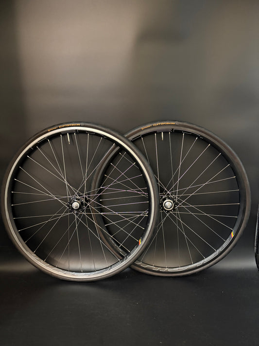 HED Belgium / Paul Components HF Wheelset Black 32h