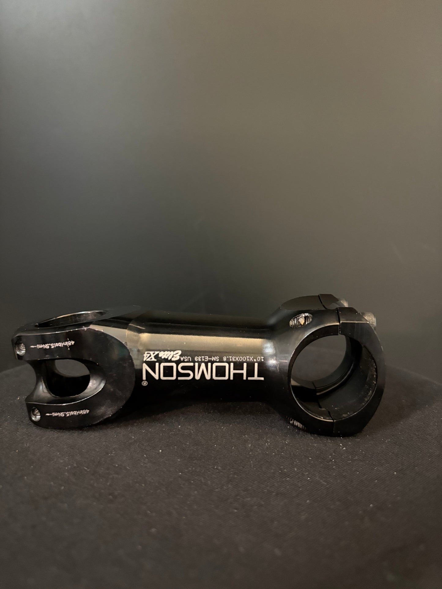 Thomson X4 Stem Black 100mm 31.8 10deg