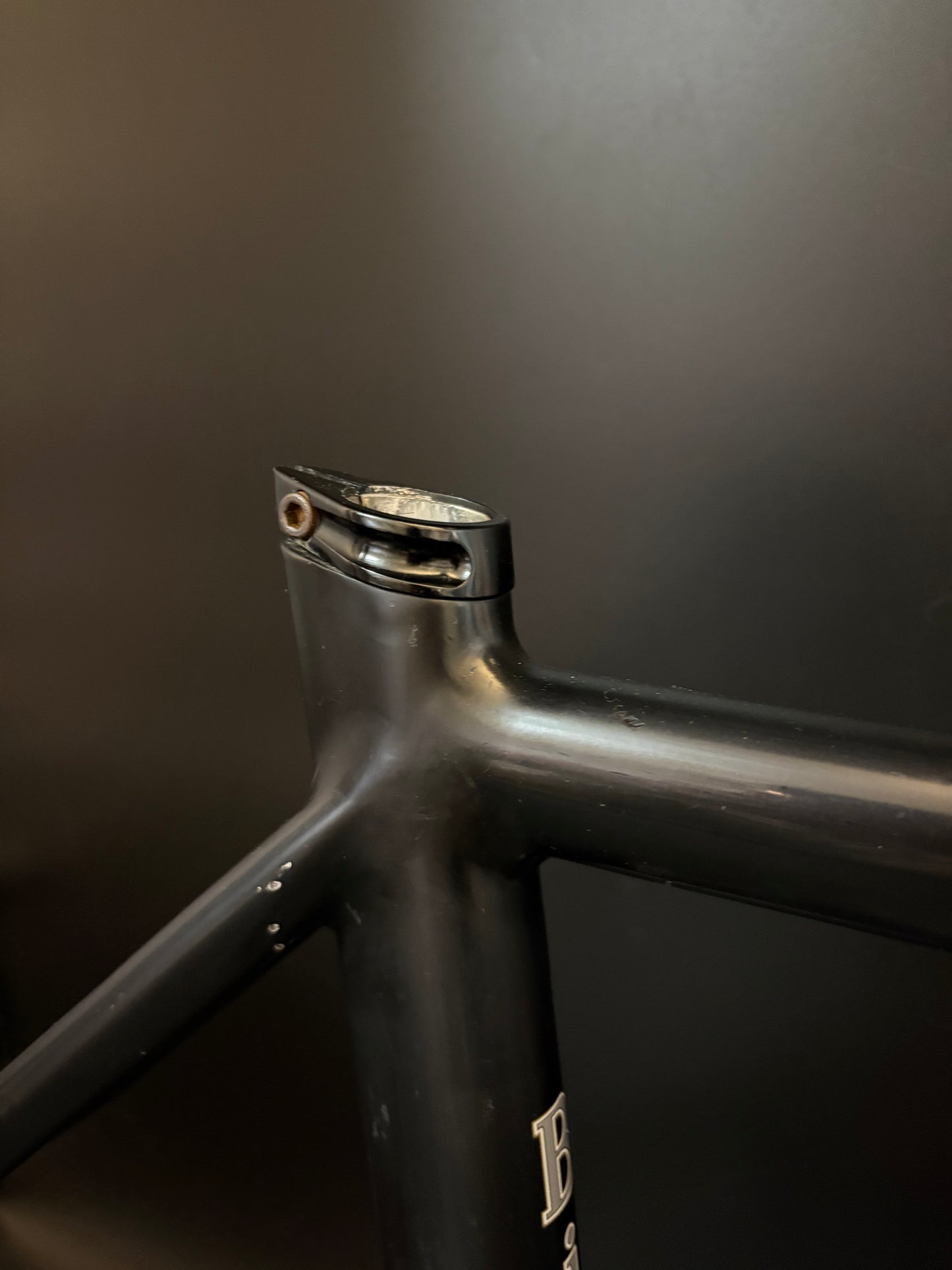 Bianchi Super Pista Frameset Black 49cm