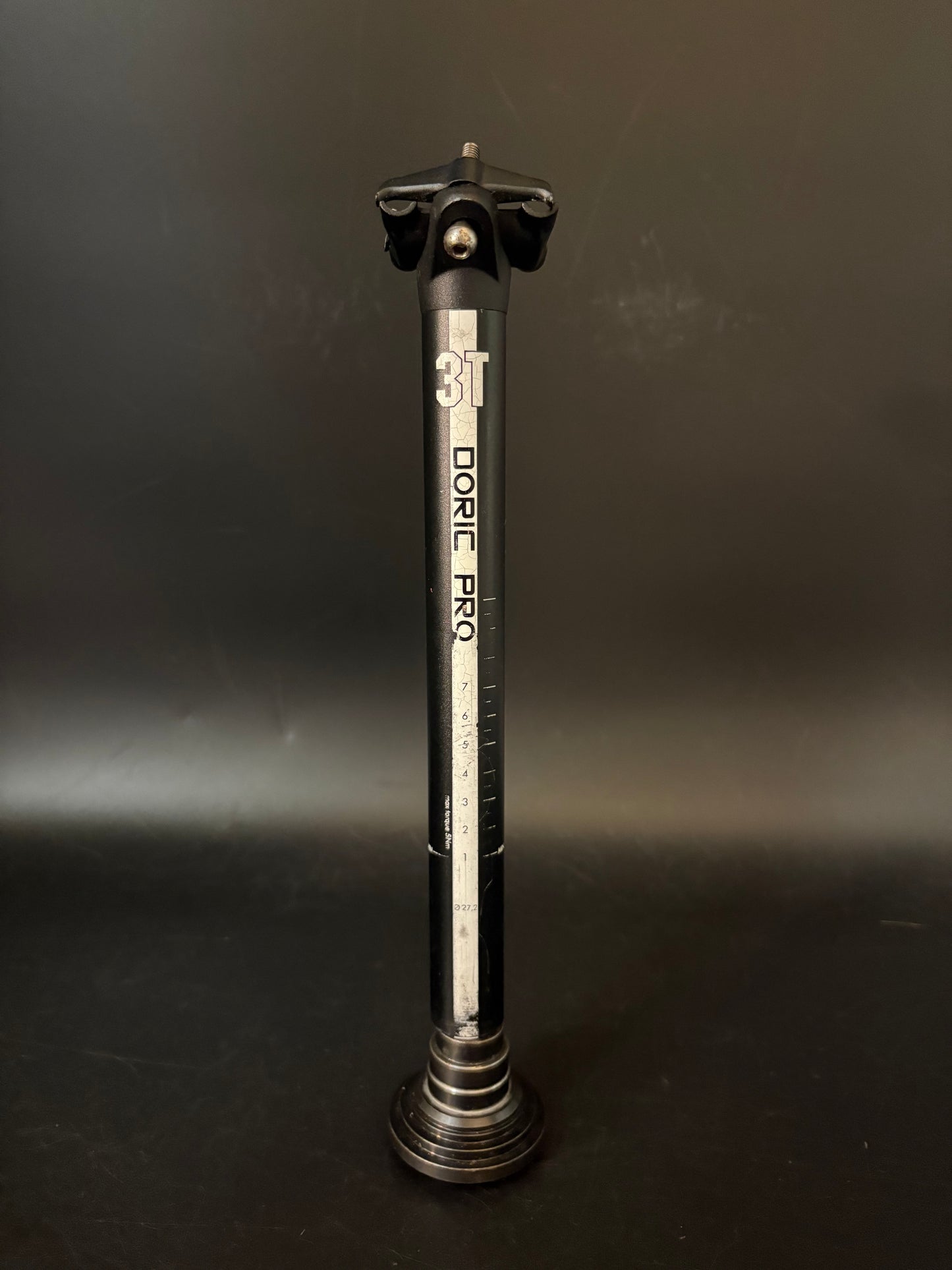3T Doric Pro Seatpost Black 27.2 270mm