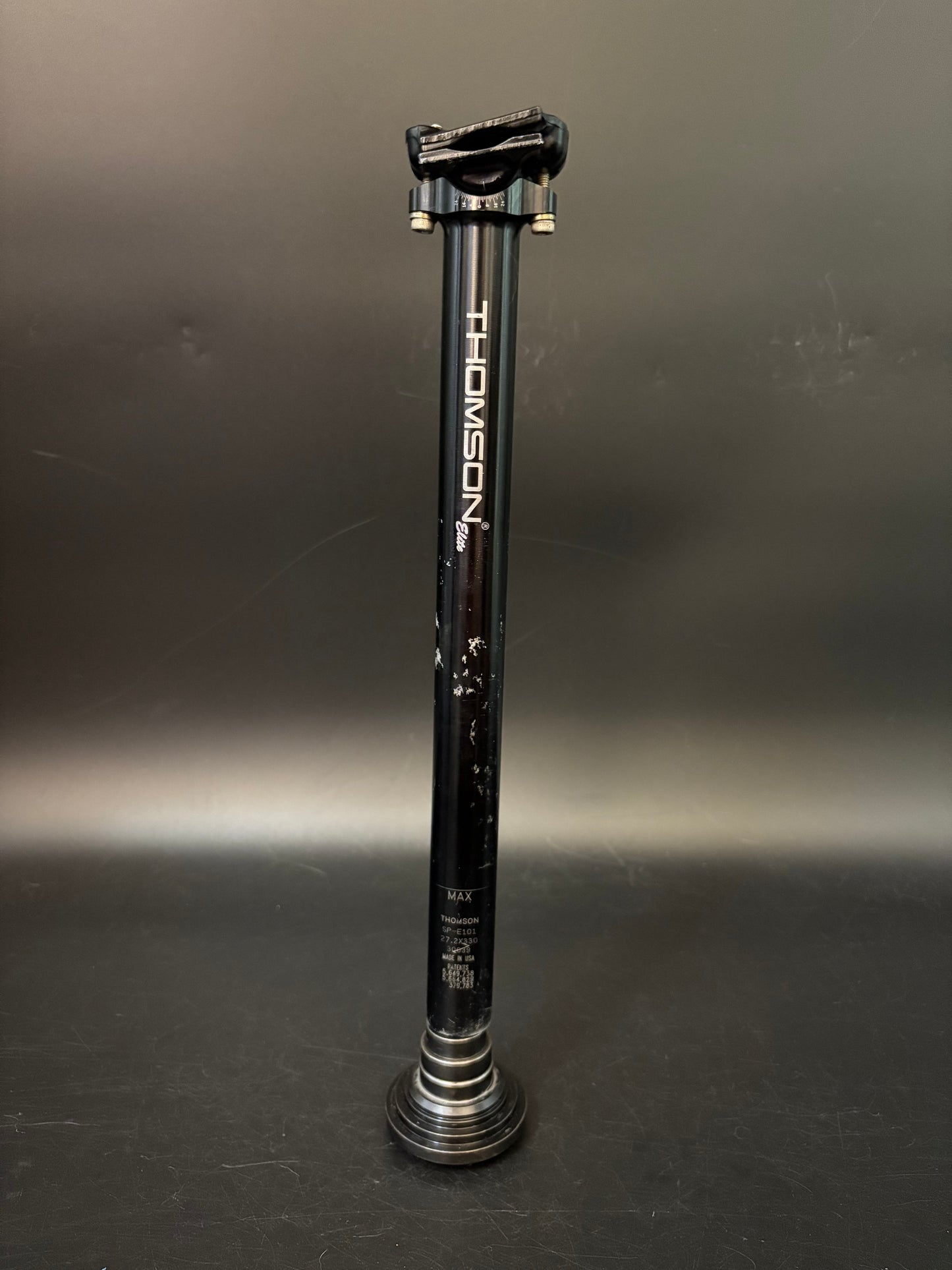 Thomson Elite Seatpost Black 27.2 330mm