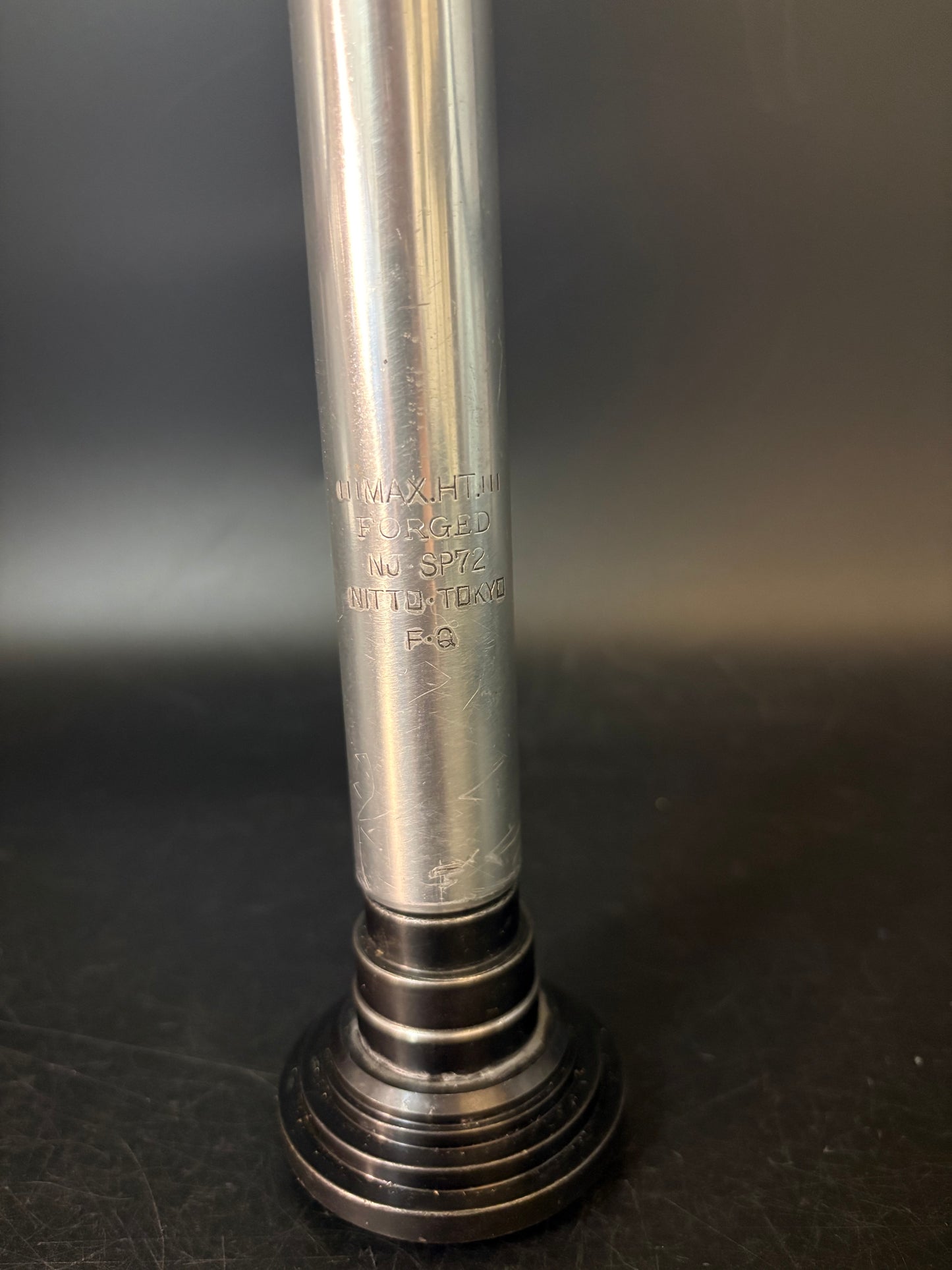 Nitto SP72 Jaguar NJS Seatpost Silver 27.0 210mm