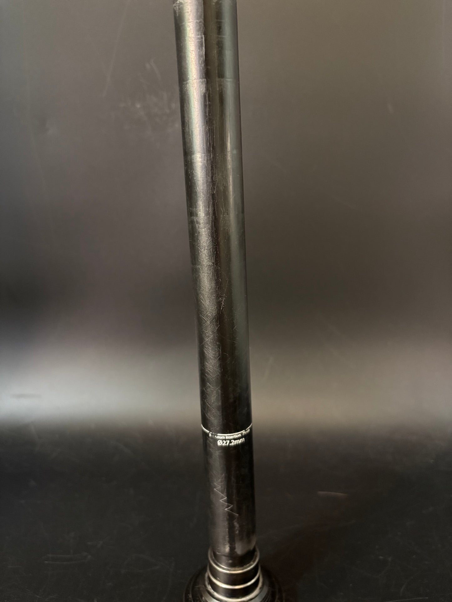 Enve White Logo Setback Seatpost Carbon 27.2 400mm