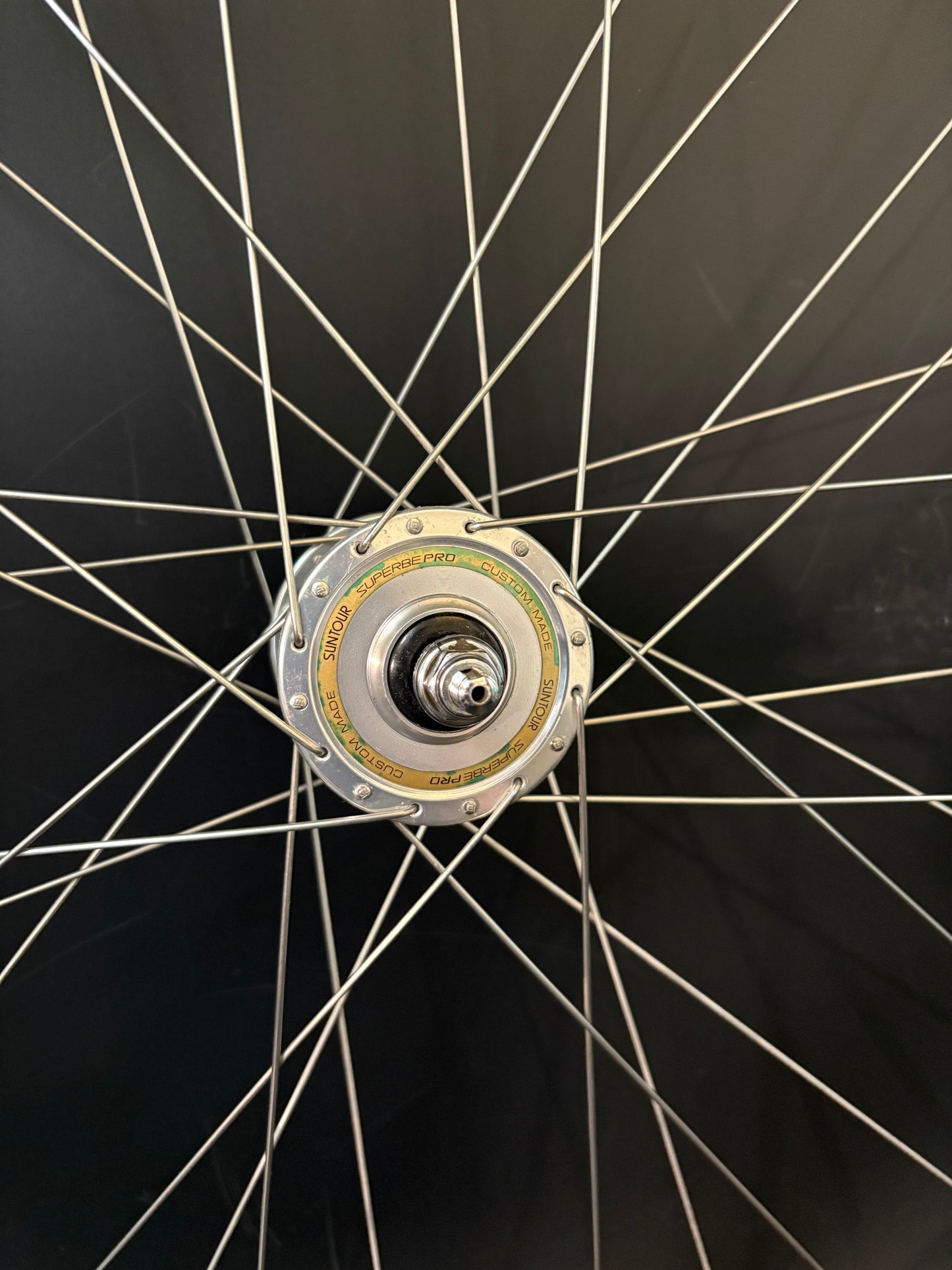 Mavic CXP 22 Machined Black / Suntour Superbe Wheelset 32h